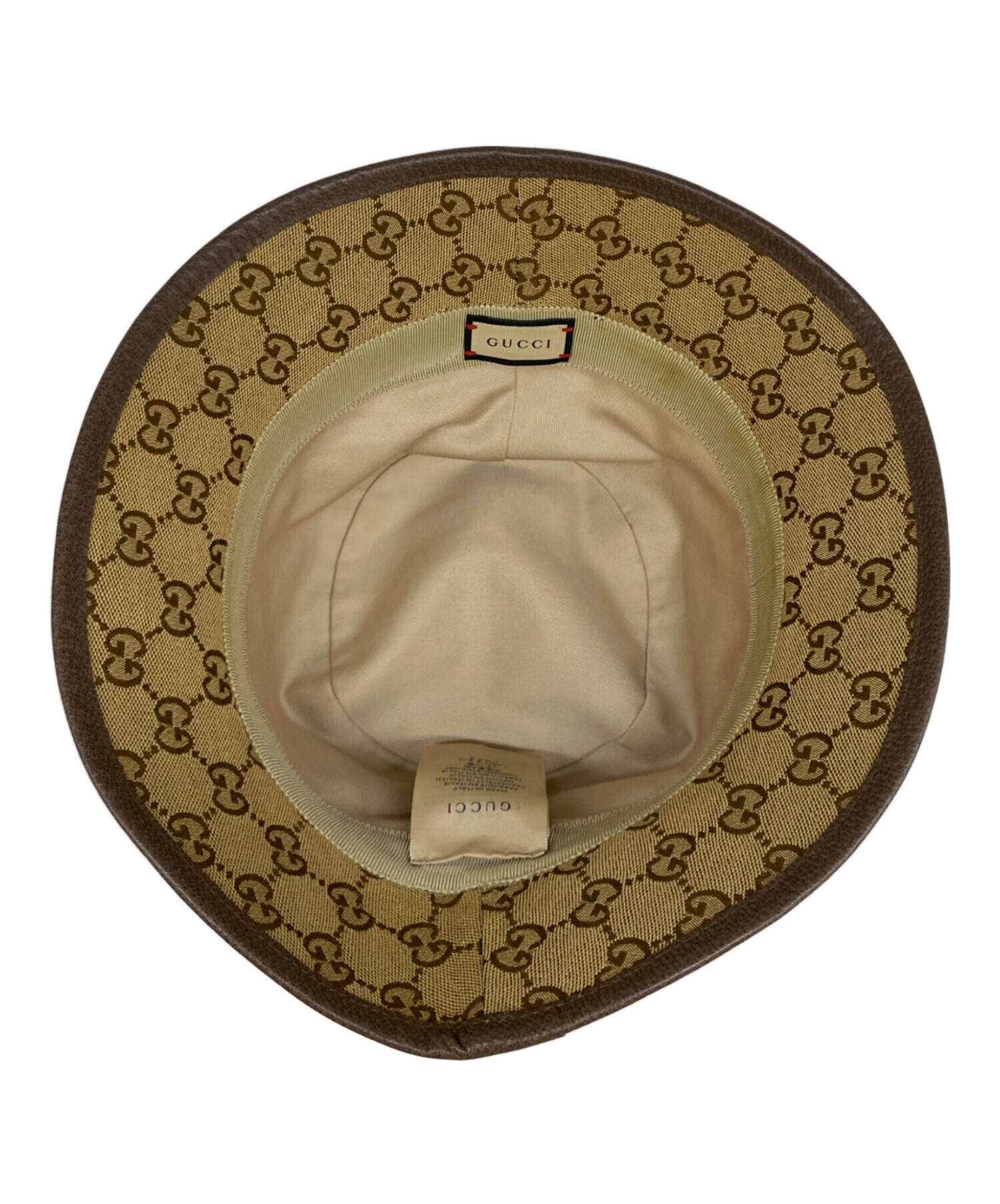 中古・古着通販】GUCCI (グッチ) GGキャンバス フェドラハット 中古・古着通販】GUCCI (グッチ) GGキャンバス フェドラハット
