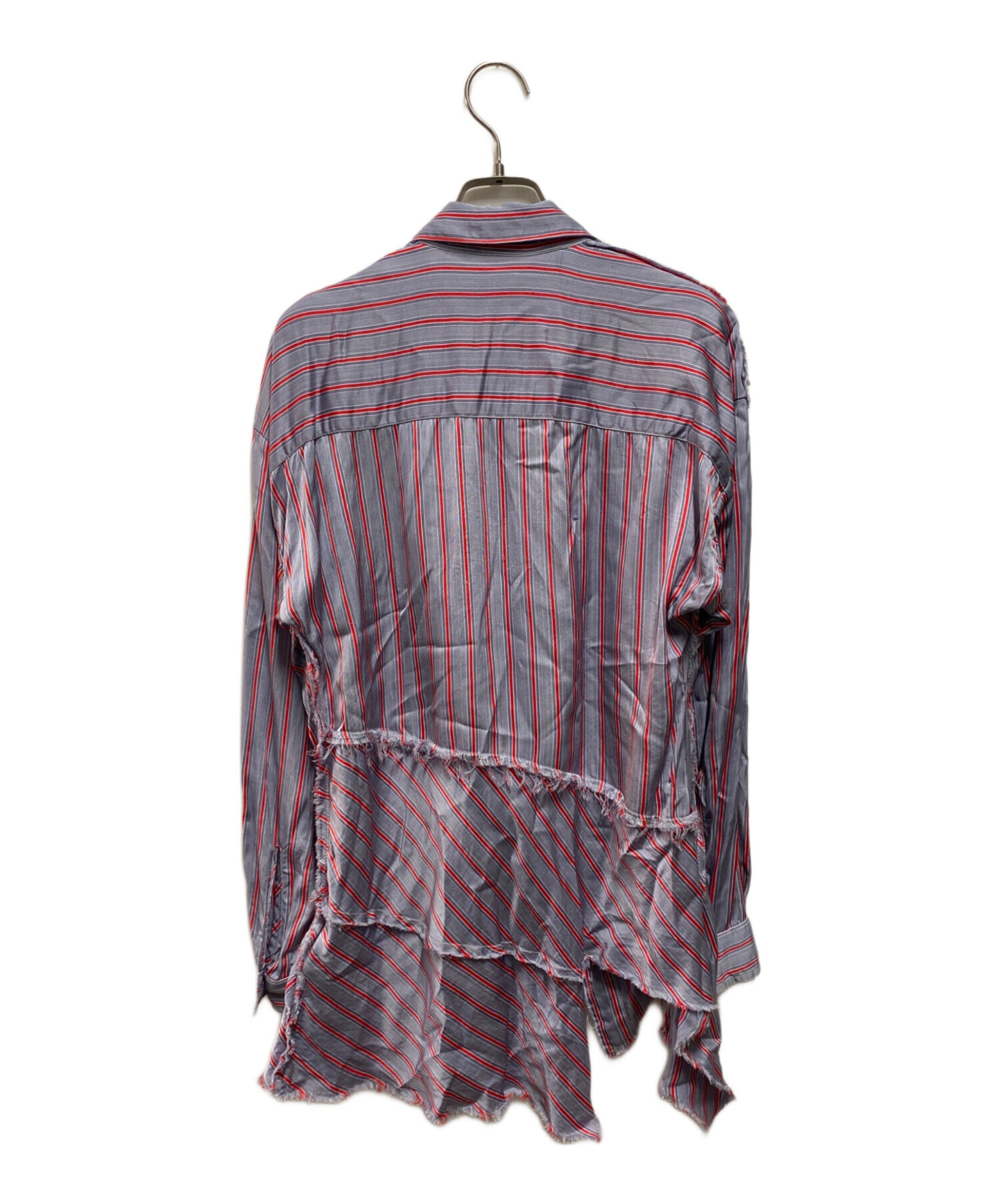 中古・古着通販】DIESEL (ディーゼル) C-Razyラップシャツ ブルー
