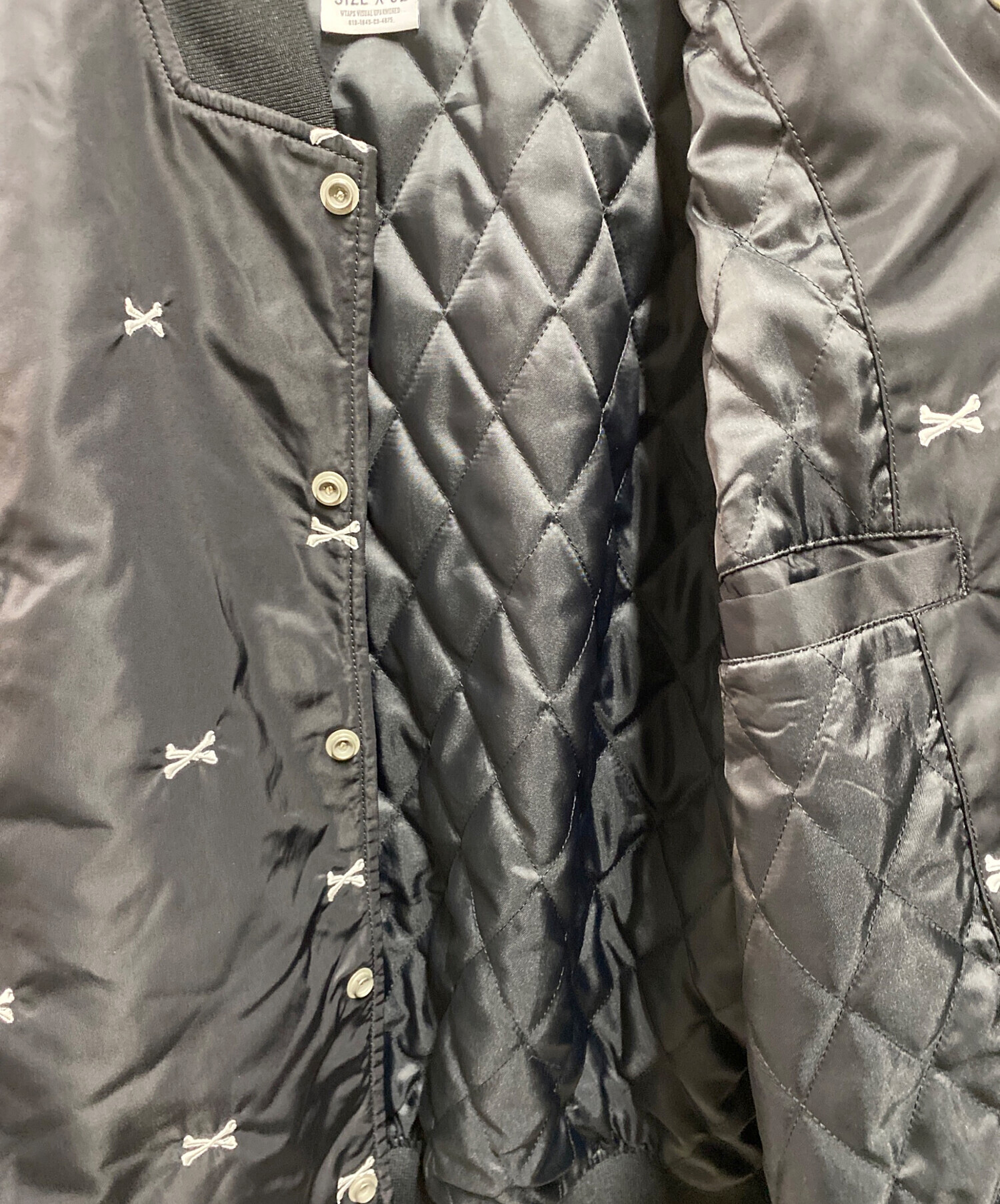 中古・古着通販】WTAPS (ダブルタップス) 22SS TEAM JACKET ブラック