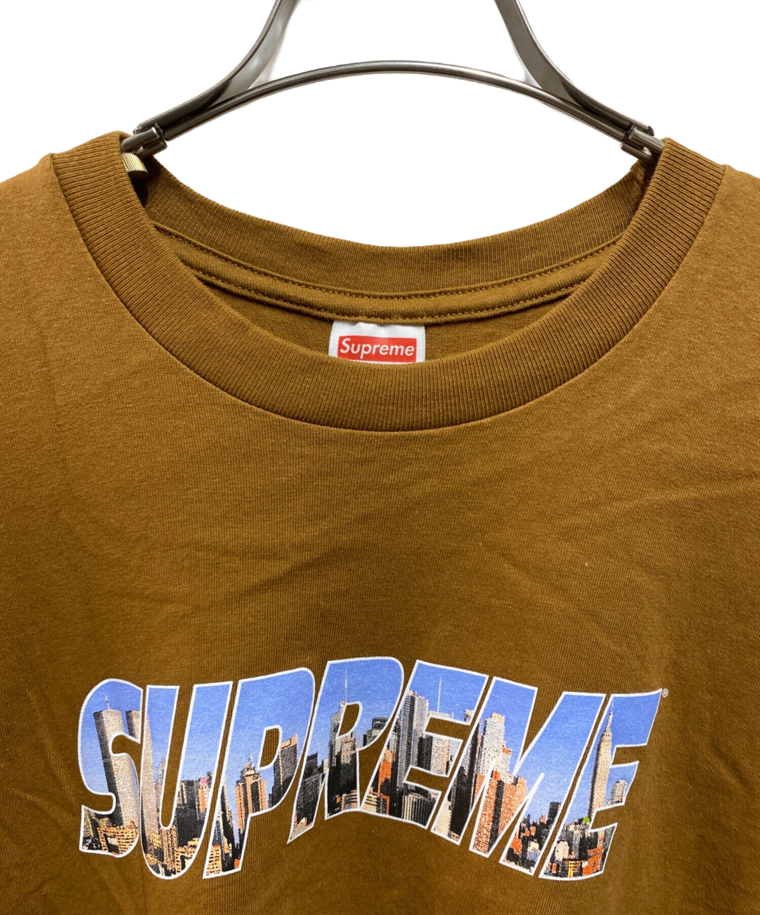 中古・古着通販】SUPREME (シュプリーム) Gotham Tee ブラウン サイズ