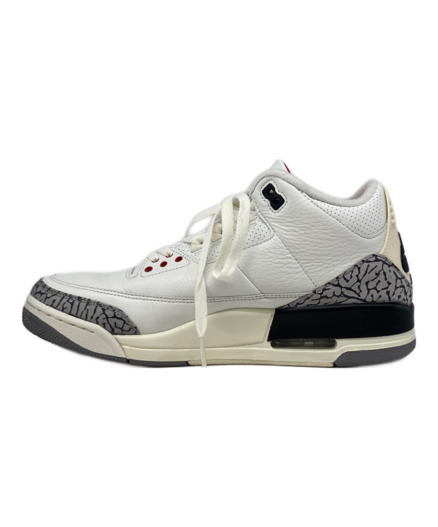 中古・古着通販】NIKE (ナイキ) Nike Air Jordan 3 Retro ホワイト 