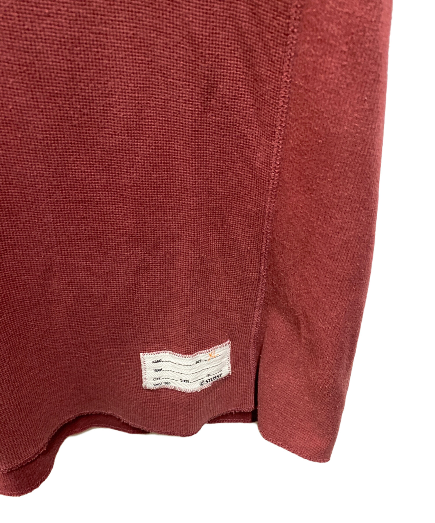 中古・古着通販】stussy (ステューシー) 00sヘンリーネックTシャツ