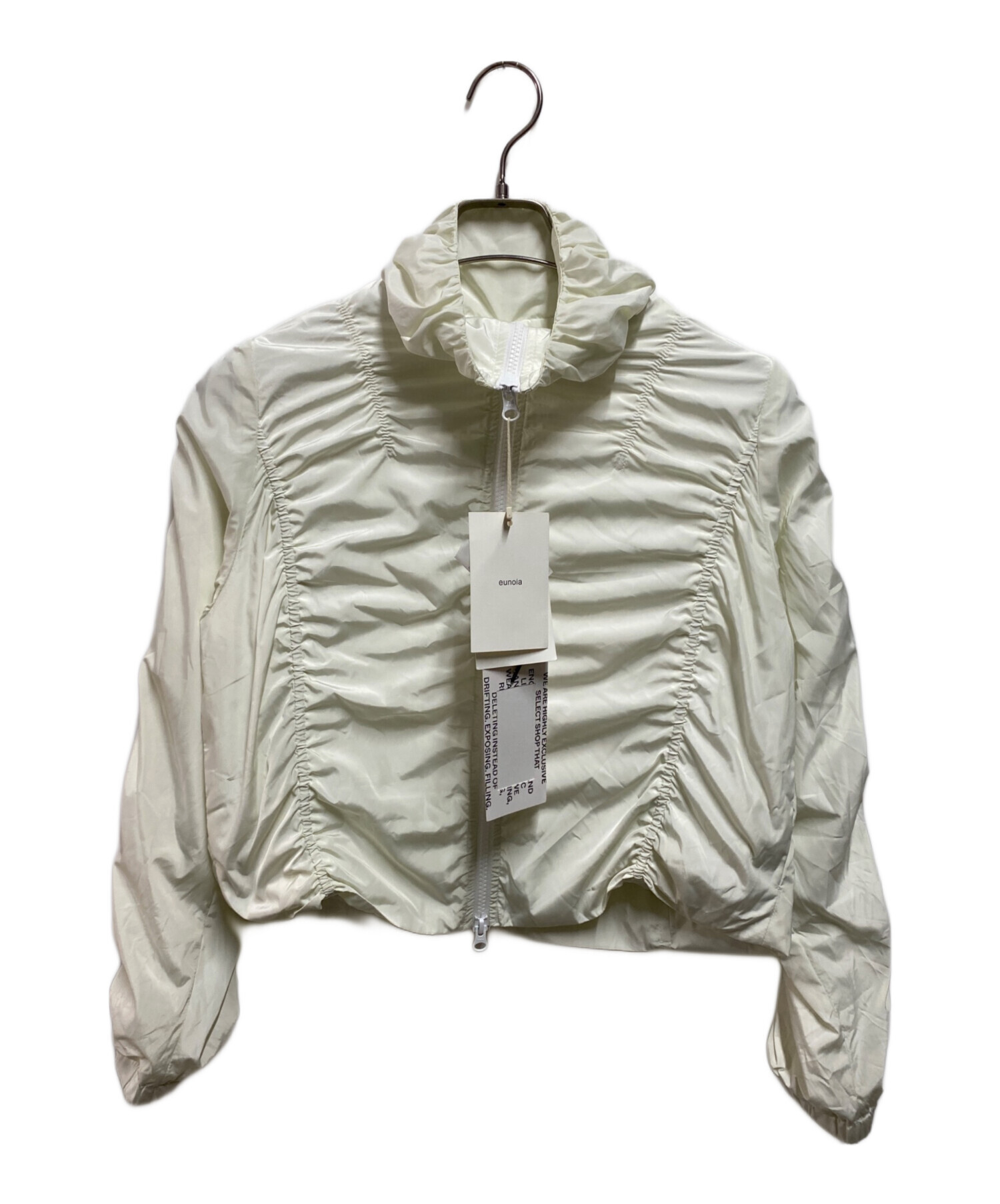 中古・古着通販】eunoia (ユノイア) String Jogger Jacket アイボリー 