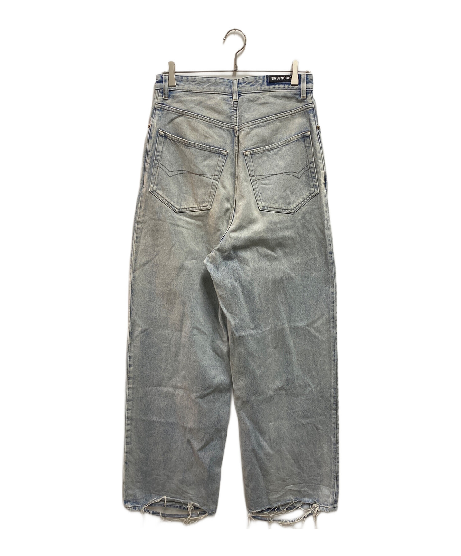 中古・古着通販】BALENCIAGA (バレンシアガ) クラッシュ加工ウォッシュ