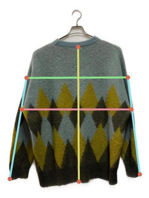 中古・古着通販】DAIRIKU (ダイリク) Argyle Mohair Pullover