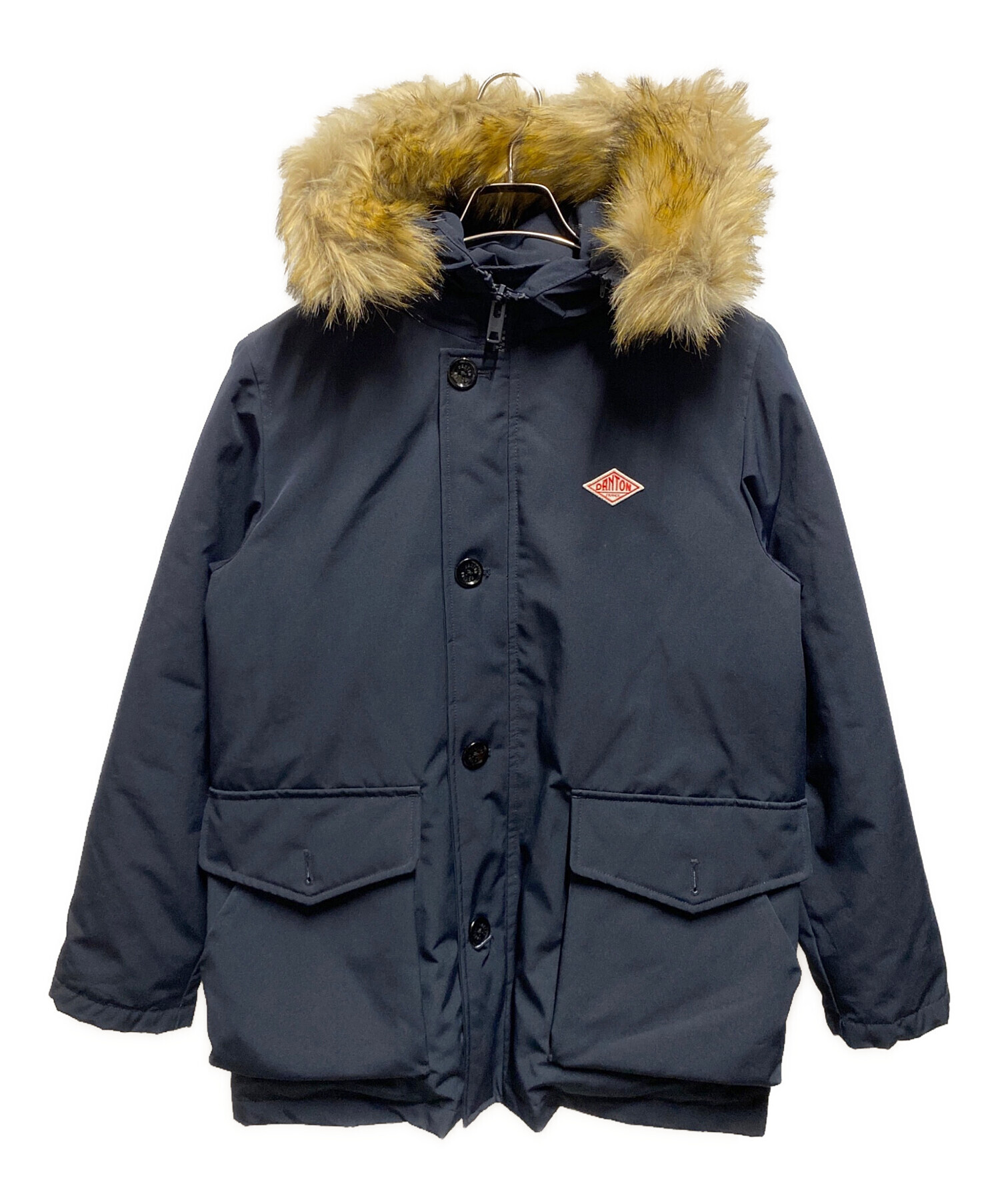中古・古着通販】DANTON (ダントン) FAKE FUR HOODED DOWN JACKET 