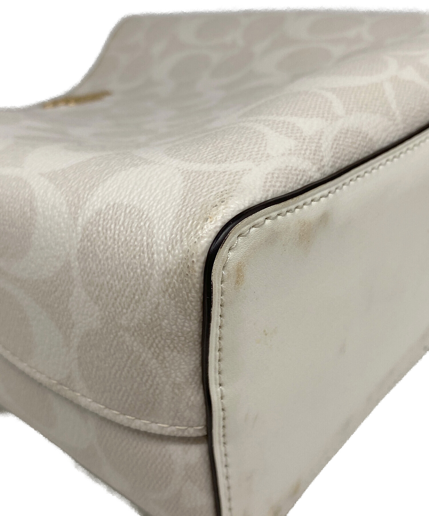 中古・古着通販】COACH (コーチ) シグネチャー2WAYショルダーバッグ