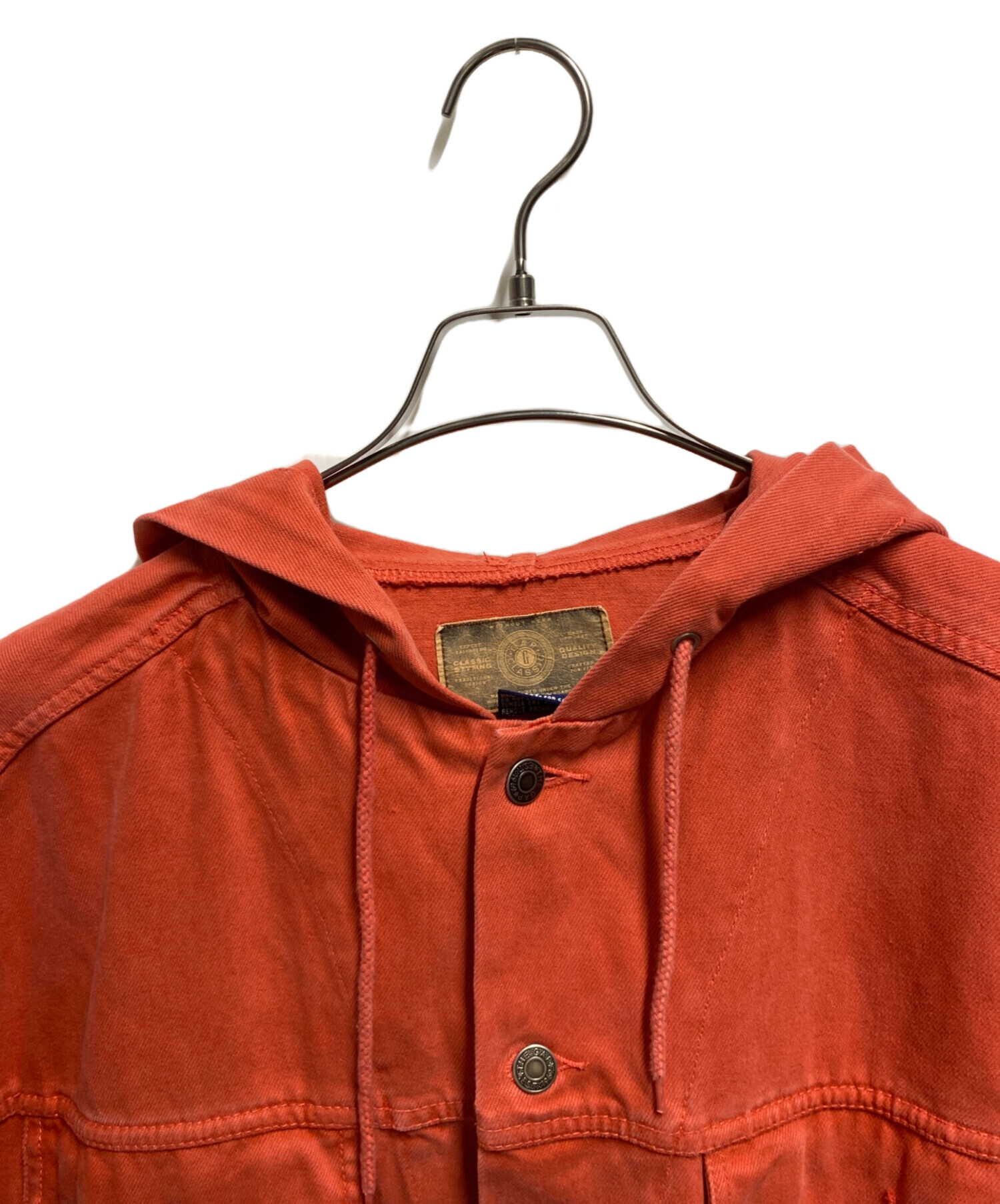 古着 90's オールド GAP サーモンオレンジ 前V スウェット 2025年最新