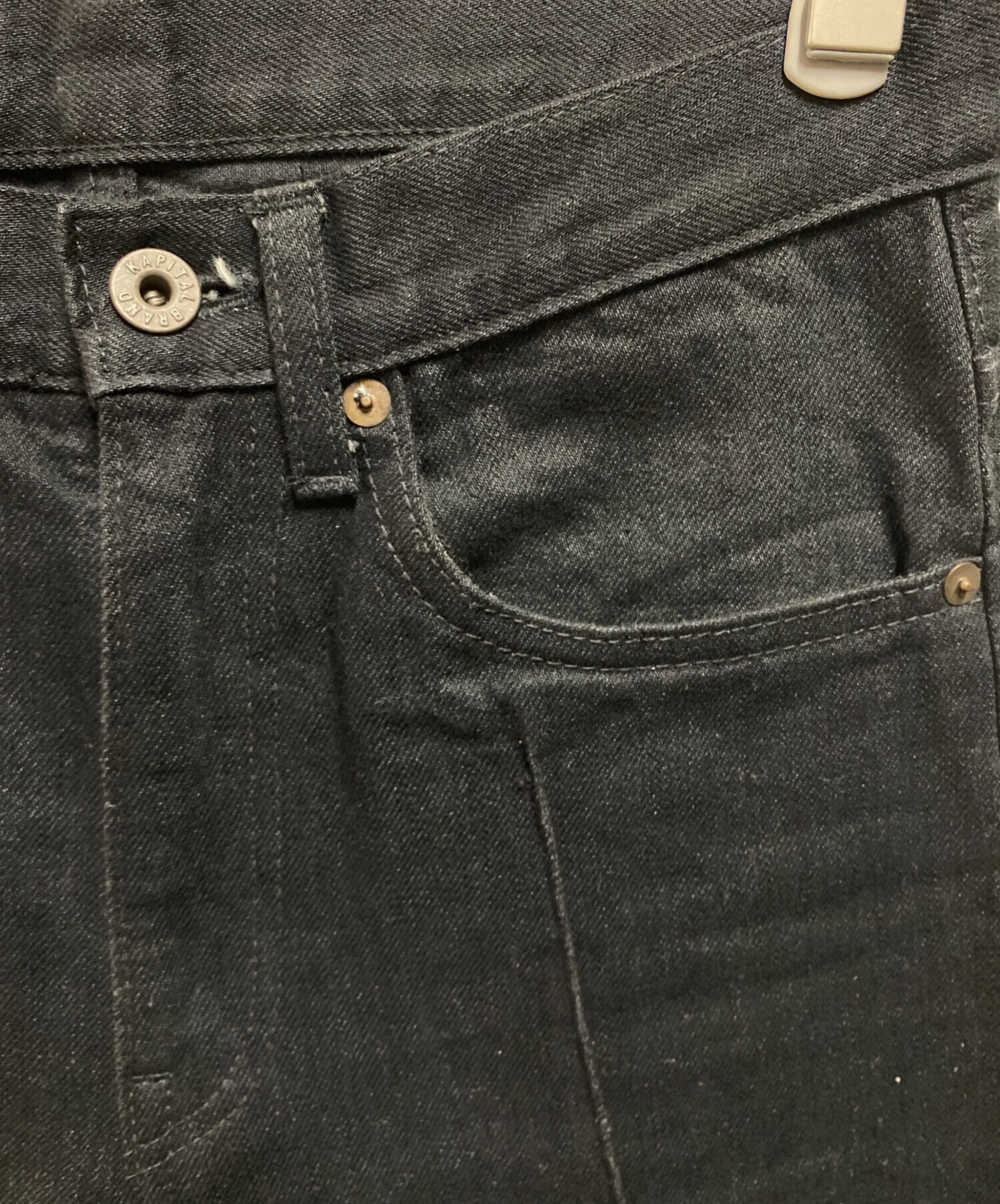 最終価格 KAPITAL 初期 CAPITAL期 ブーツカット カメラパンツ 中古・古着通販】KAPITAL (キャピタル) OKABELLBO ブーツカットパンツ