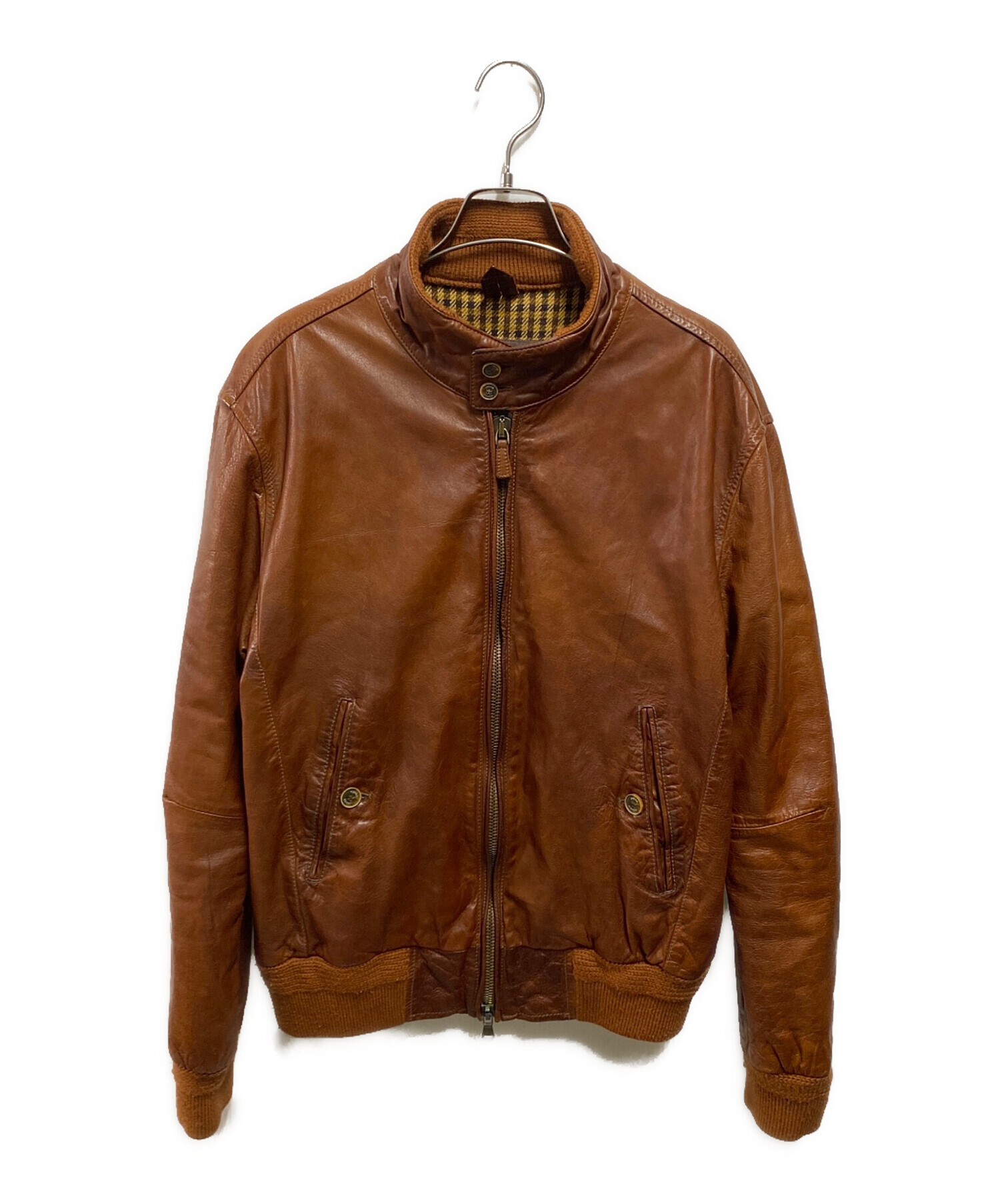 中古・古着通販】JACOB COHEN (ヤコブコーエン) レザージャケット