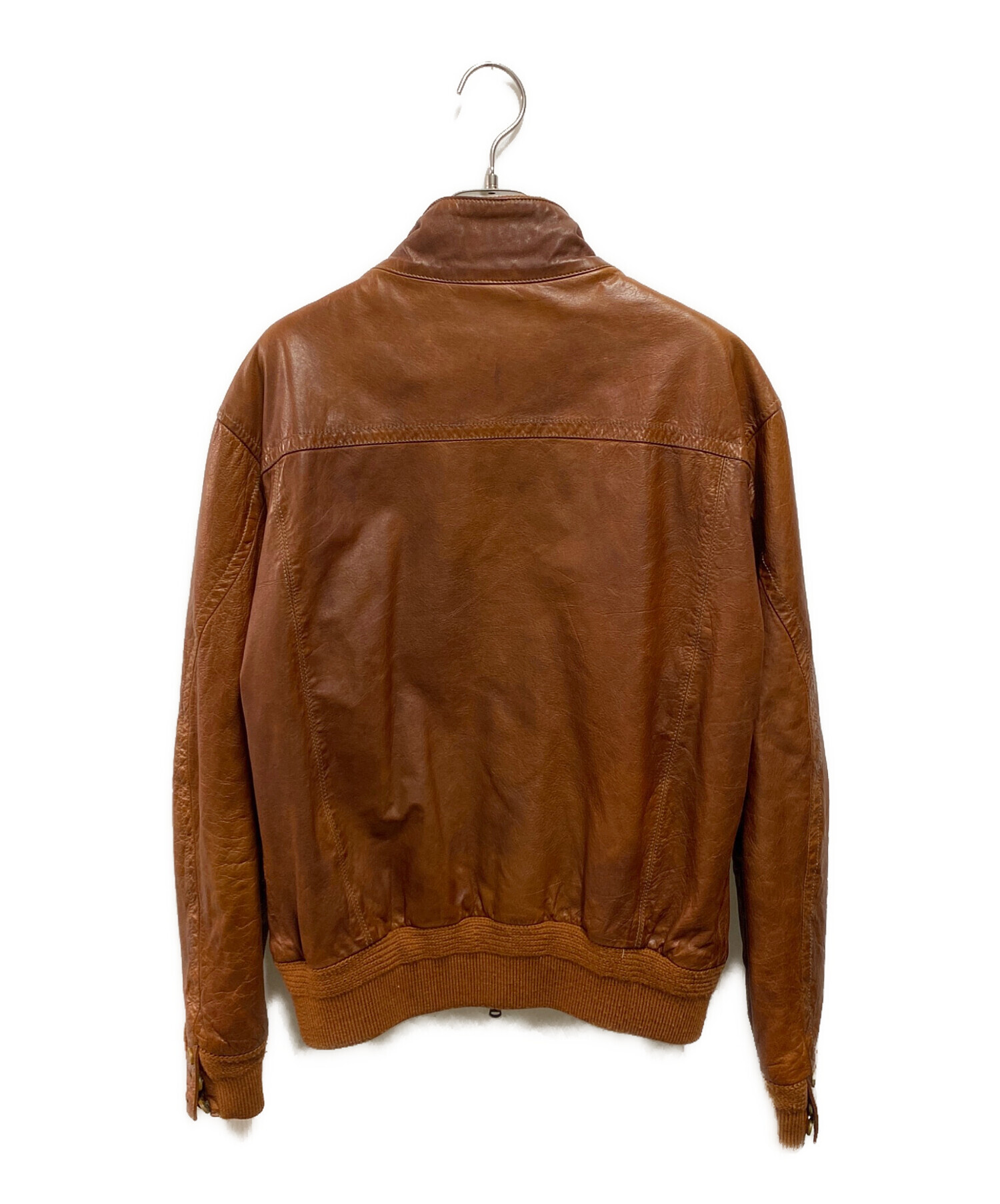 中古・古着通販】JACOB COHEN (ヤコブコーエン) レザージャケット