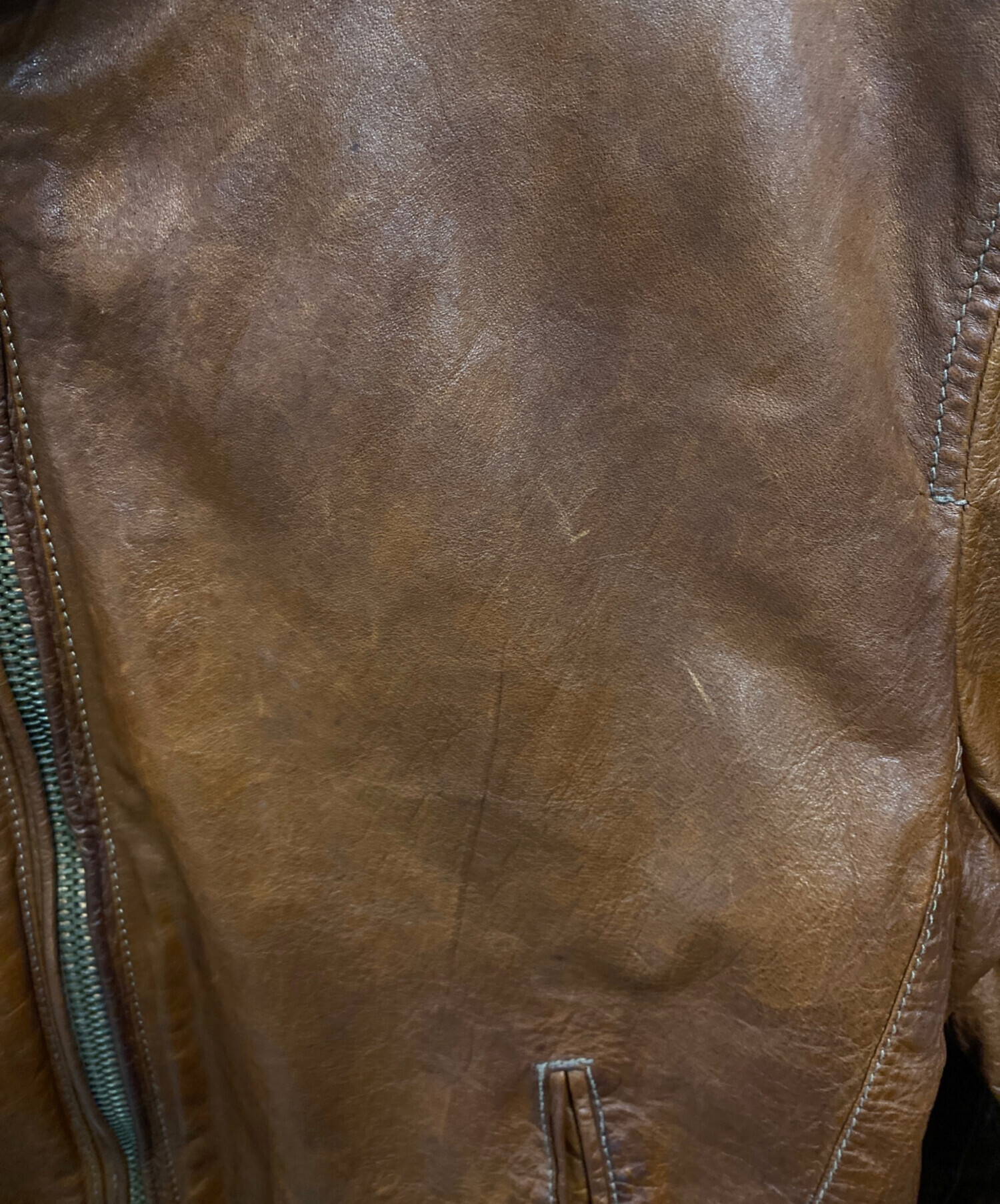 中古・古着通販】JACOB COHEN (ヤコブコーエン) レザージャケット