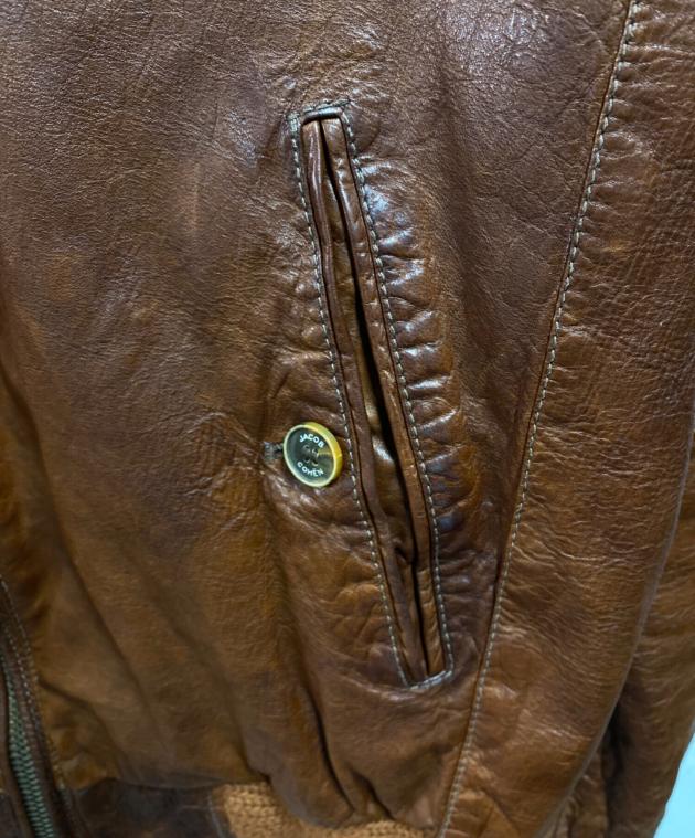 中古・古着通販】JACOB COHEN (ヤコブコーエン) レザージャケット