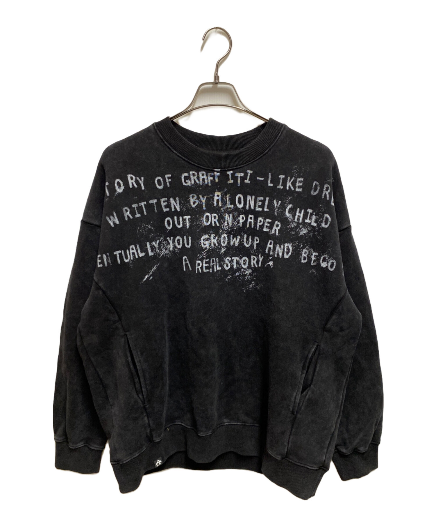 中古・古着通販】ANTIMID (アンチミッド) スウェット ブラック サイズ