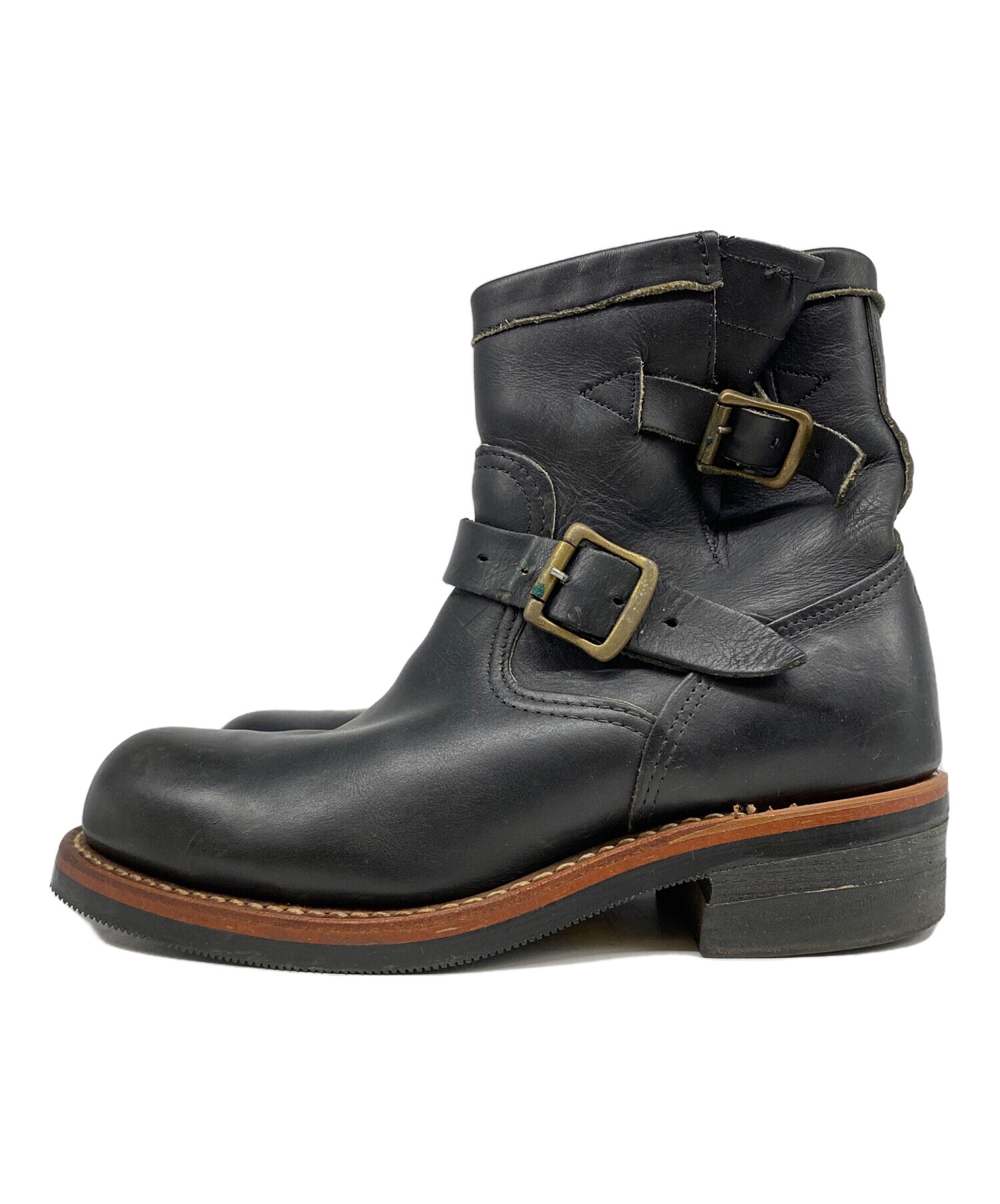 中古・古着通販】CHIPPEWA (チペワ) 7inch エンジニア BOOTS ブラック