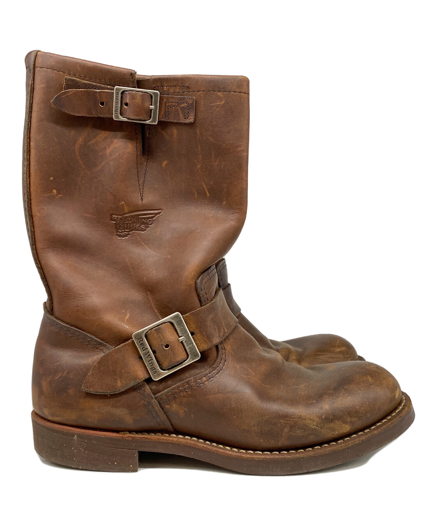 Red Wing エンジニアブーツ ブラウン 中古・古着通販】RED WING (レッドウィング) エンジニアブーツ