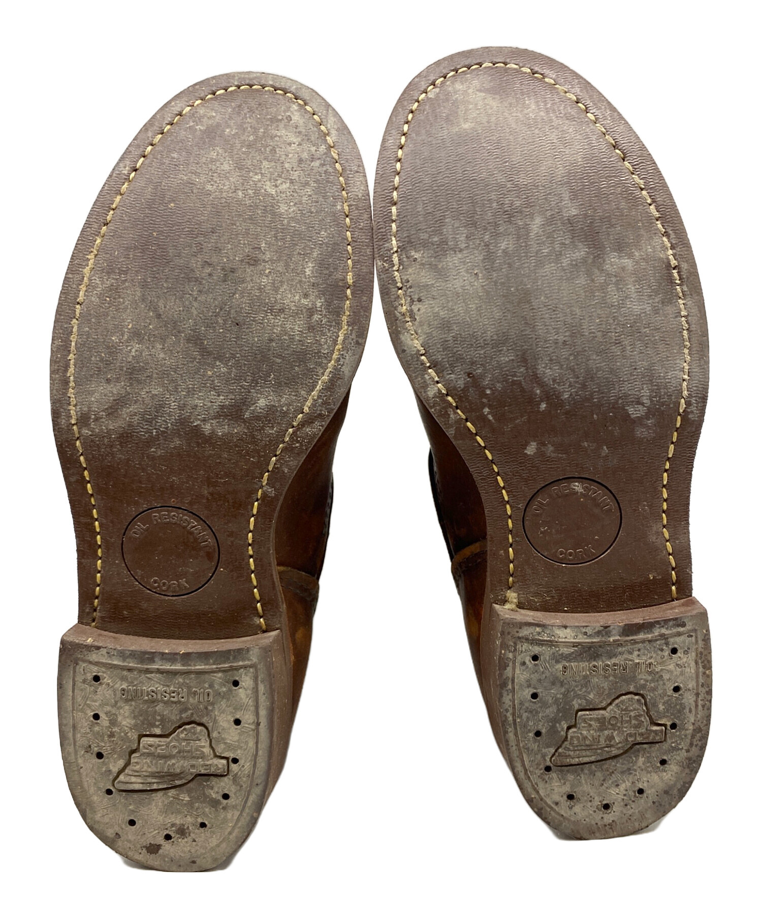 新品未使用　RED WING エンジニア ブラウン　9D 中古・古着通販】RED WING (レッドウィング) エンジニアブーツ