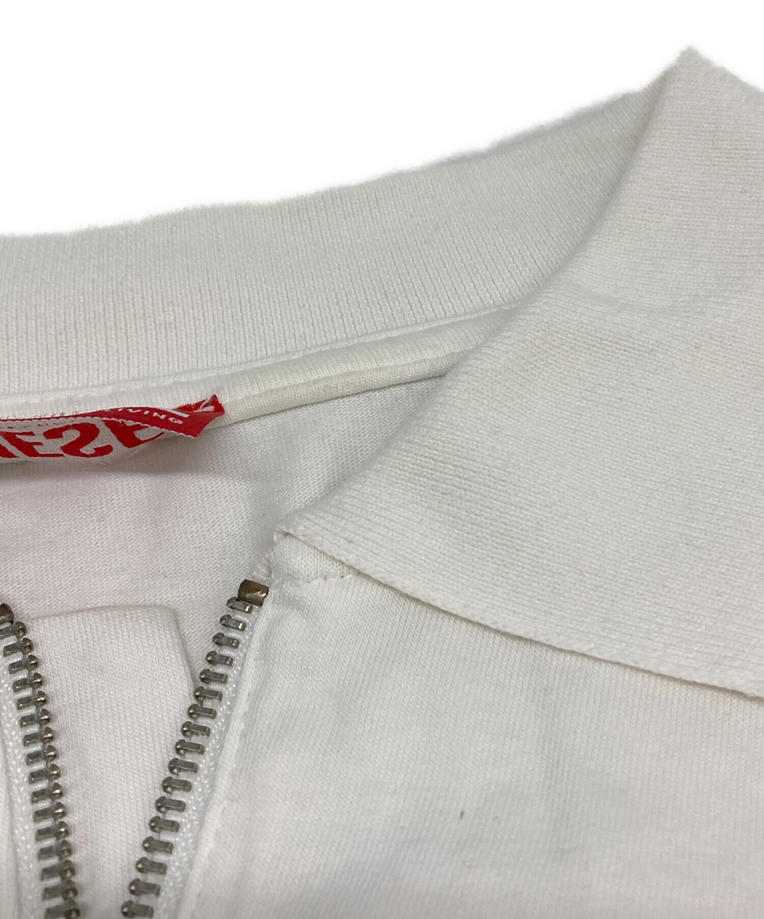 中古・古着通販】DIESEL (ディーゼル) ジップアップポロシャツ 
