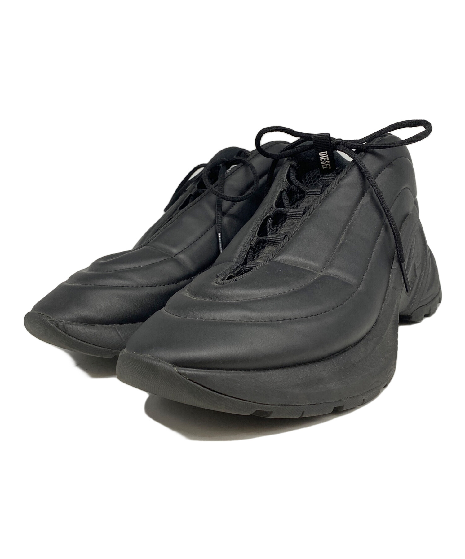 中古・古着通販】DIESEL (ディーゼル) S-D-RUNNER スニーカー ブラック 