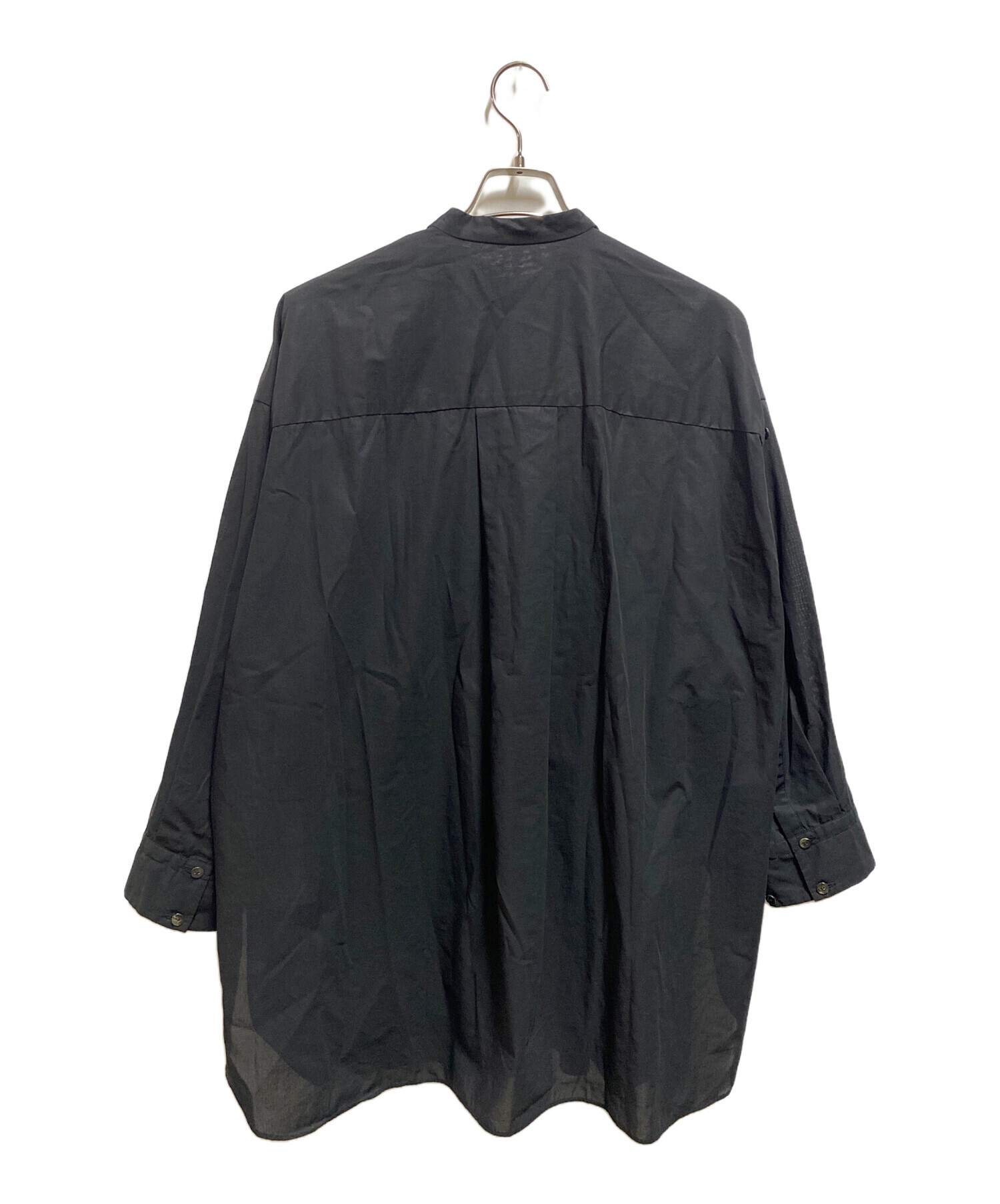 ENFOLD SOMELOS リコンストラクションチュニック ブラック ENFOLD SOMELOS リコンストラクションチュニック ブラック