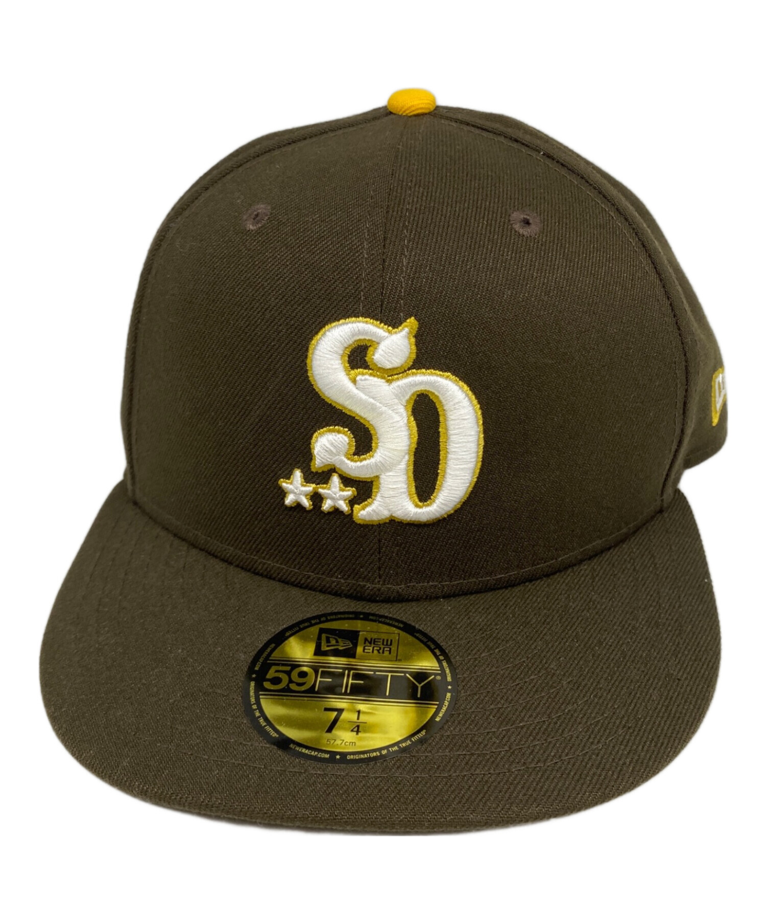 スタンダードカリフォルニア× NEWERA CAP 7 3/8 BROWN 新品 スタンダードカリフォルニア× NEWERA CAP 7 3/8 BROWN 新品
