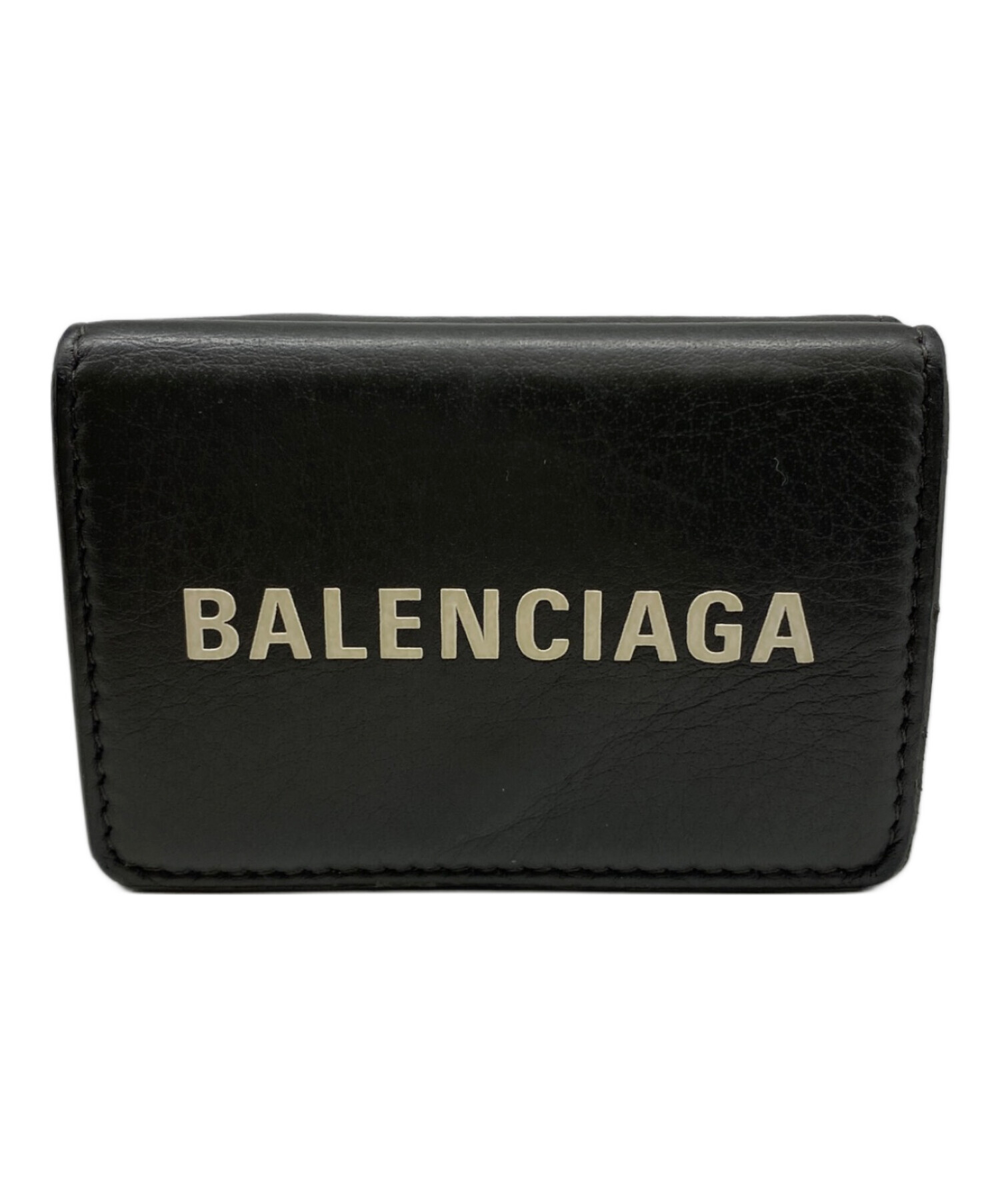 中古・古着通販】BALENCIAGA (バレンシアガ) エブリデイ三つ折り財布 