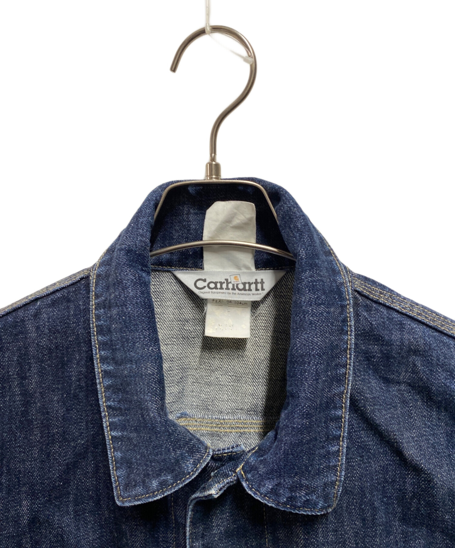 中古・古着通販】CarHartt (カーハート) デニムジャケット インディゴ