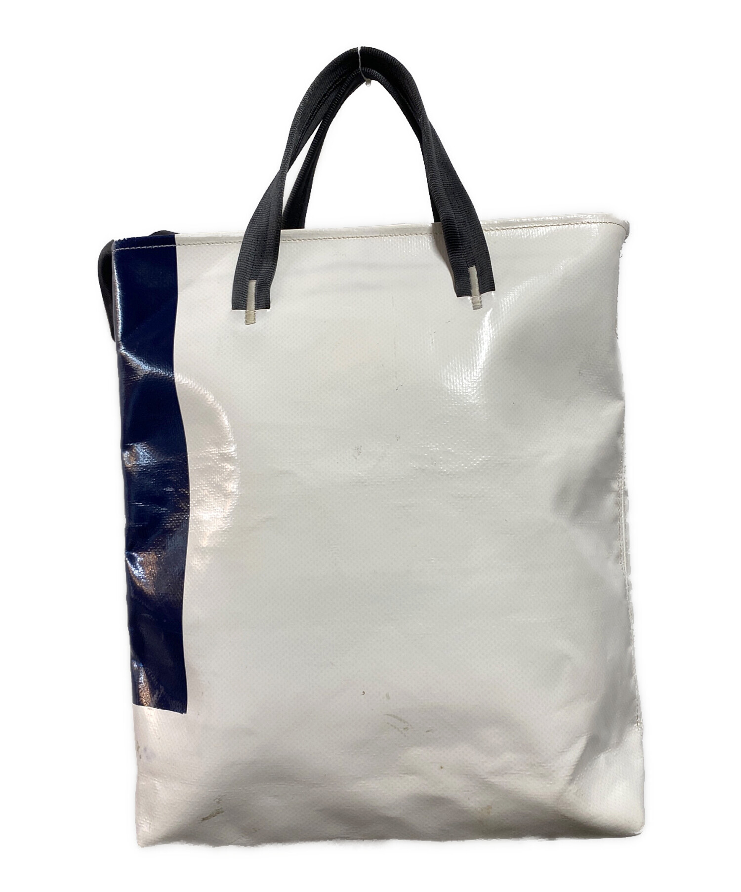 中古・古着通販】FREITAG (フライターグ) LELAND ネイビー×ホワイト 