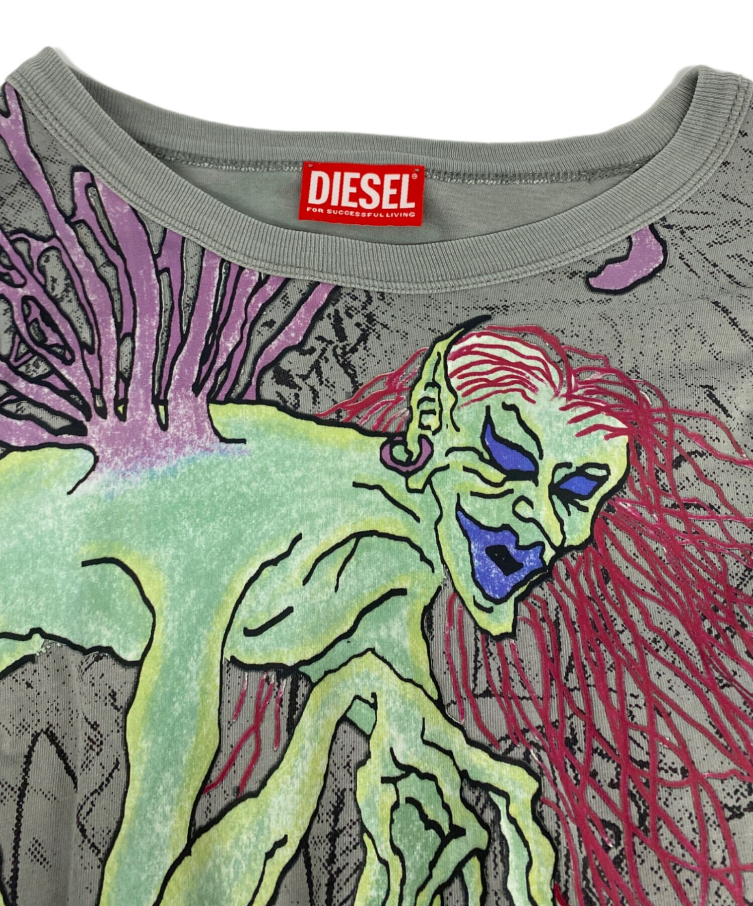 中古・古着通販】DIESEL (ディーゼル) T-BOXT-LS-R12 グリーン サイズ