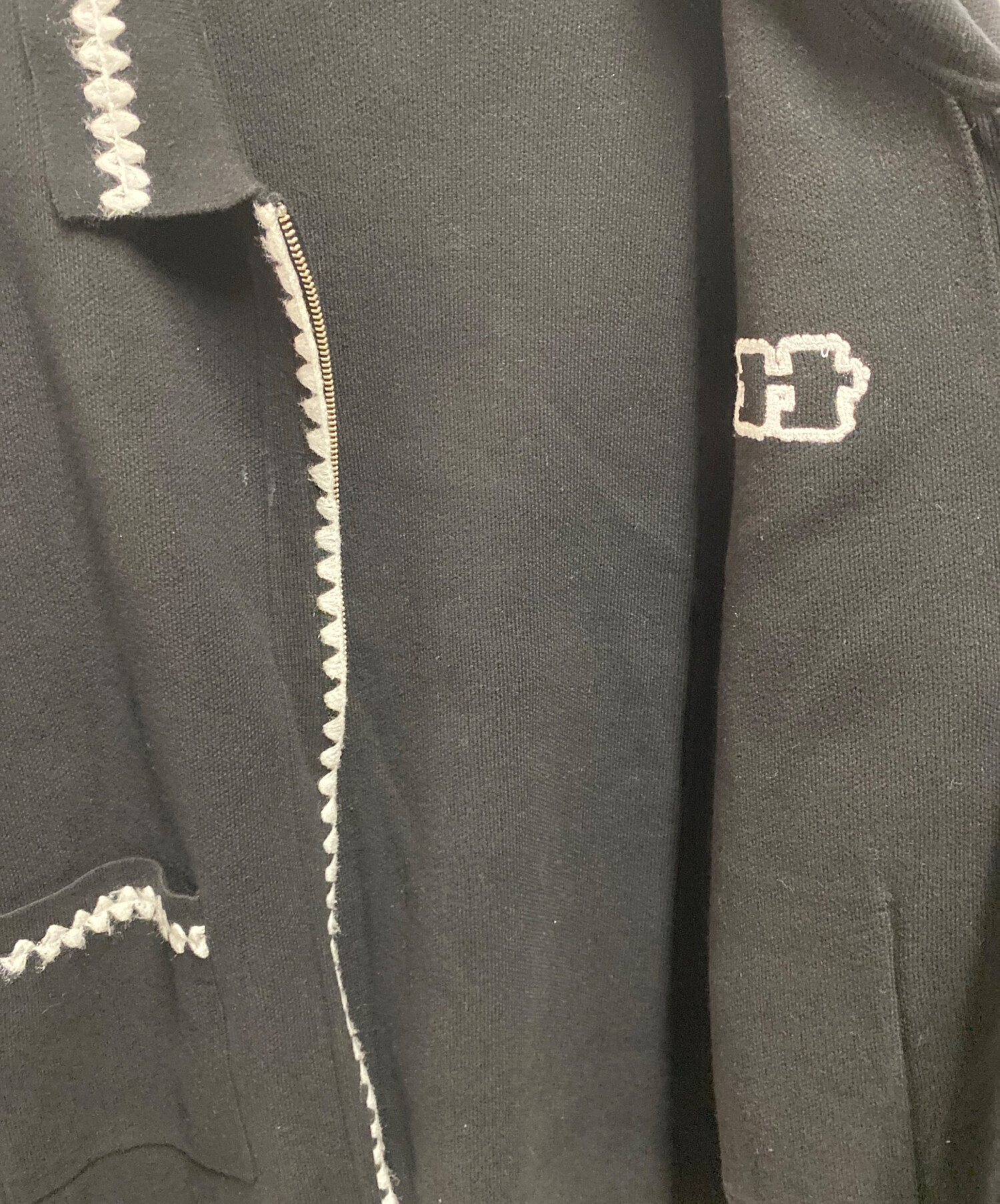 [今週中、最終値下げ]TTT_MSW 25SS ジャケット 中古・古着通販】TTT MSW (ティー) 25SS ジップアップニットジャケット