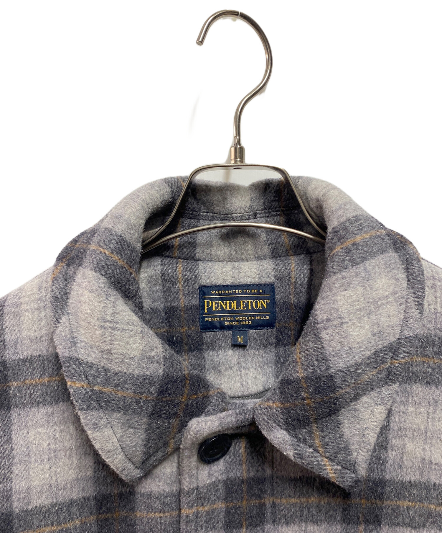 中古・古着通販】PENDLETON (ペンドルトン) ウールチェックコート