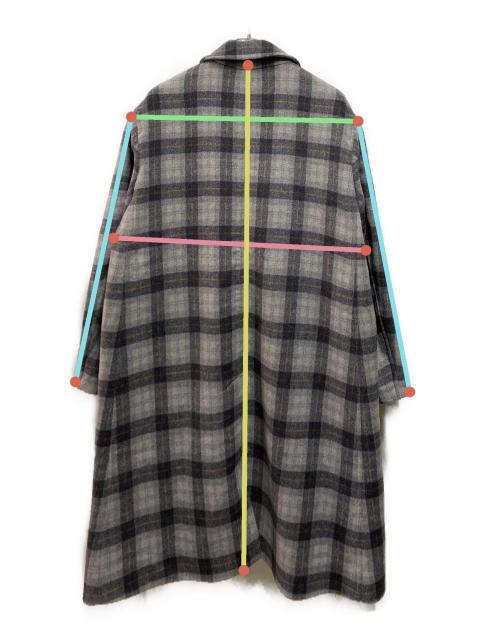 Pendleton ウール チェック コート　リバーシブル ビンテージ】【Pendleton】【ペンドルトン】【青×黒チェック