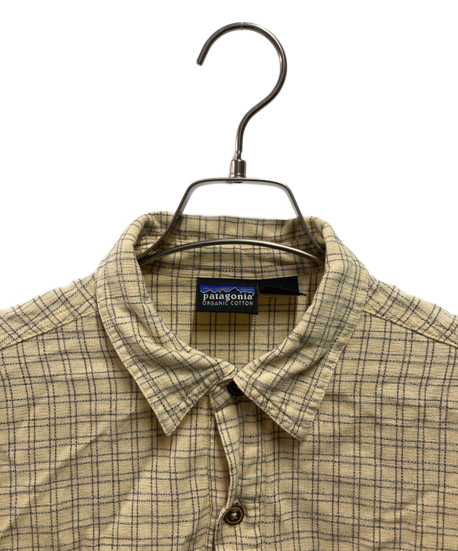 中古・古着通販】Patagonia (パタゴニア) ハーフボタンチェックシャツ