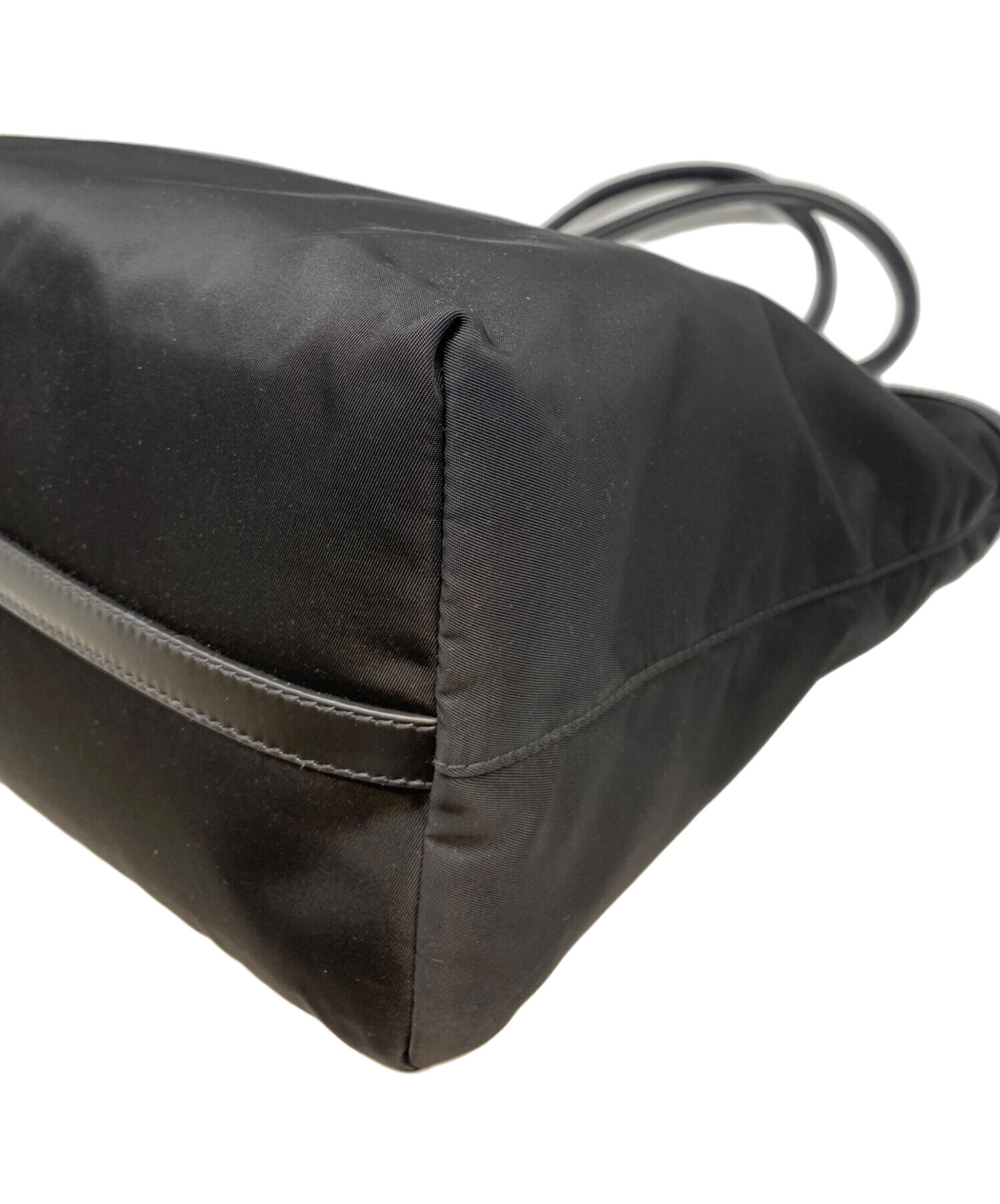 中古・古着通販】PRADA (プラダ) TESSUTOトートバッグ ブラック