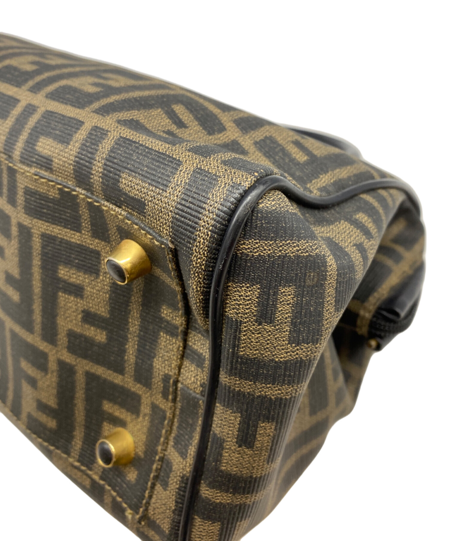 中古・古着通販】FENDI (フェンディ) ズッカ柄ミニボストンバッグ