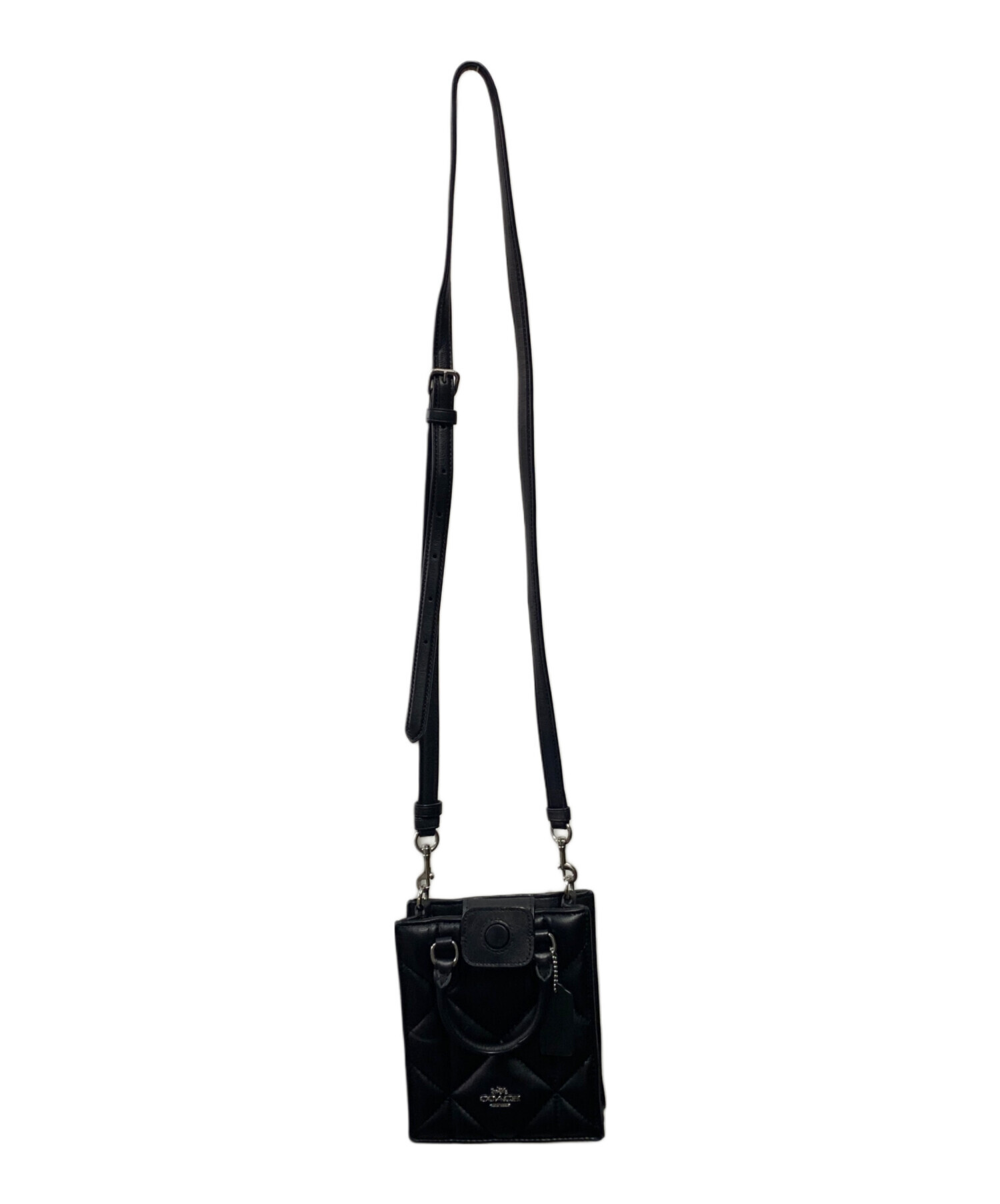 coach キルティング 2wayバッグ ハンドバッグ ショルダーバッグ 中古 