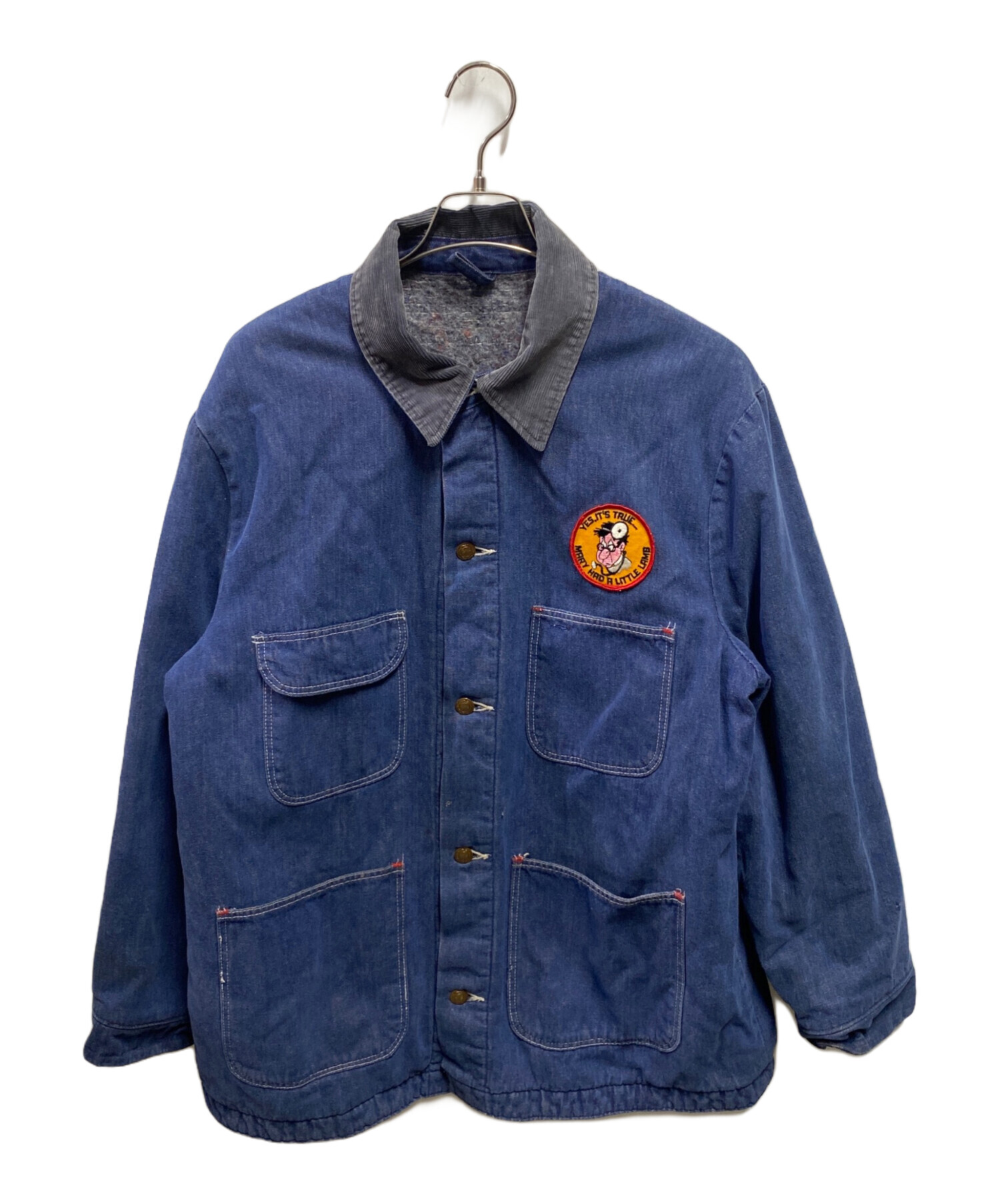 ブランド古着　POSTOVERALLS タイダイ染め　カバーオール ブランド古着 POSTOVERALLS タイダイ染め カバーオール ブランド