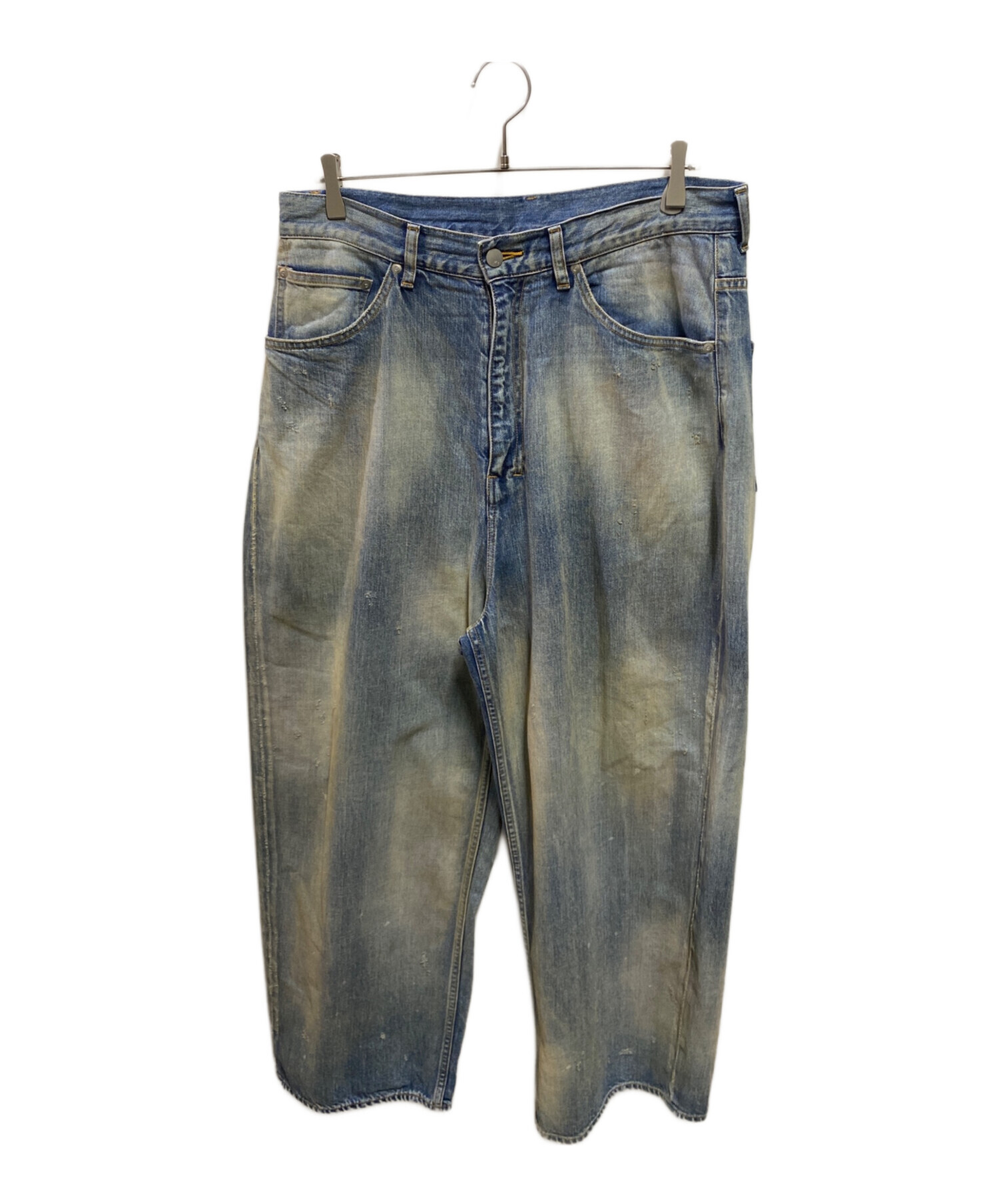 中古・古着通販】ANCELLM (アンセルム) 05 AGING01デニムパンツ 