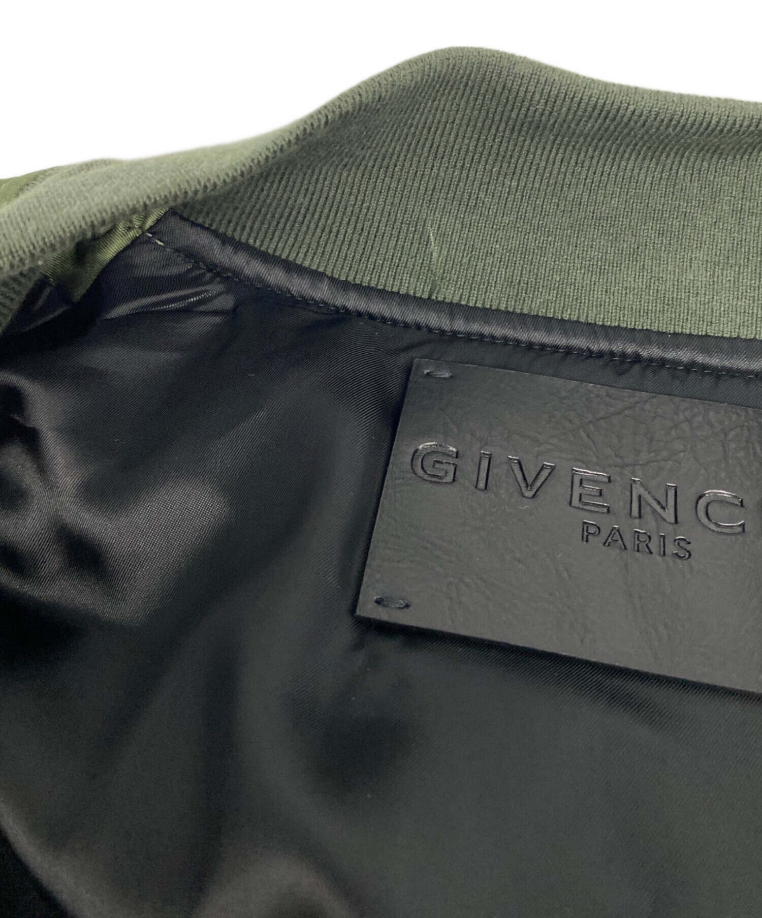 GIVENCHY ジバンシー ブルゾン メンズ 【古着】【中古】 中古・古着通販】GIVENCHY (ジバンシィ) ロゴモチーフボタンフライト