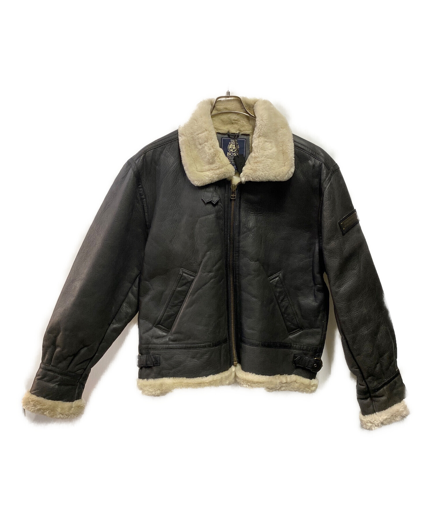 中古・古着通販】BOSS COFFEE (ボス コーヒー) B-3レザーボア