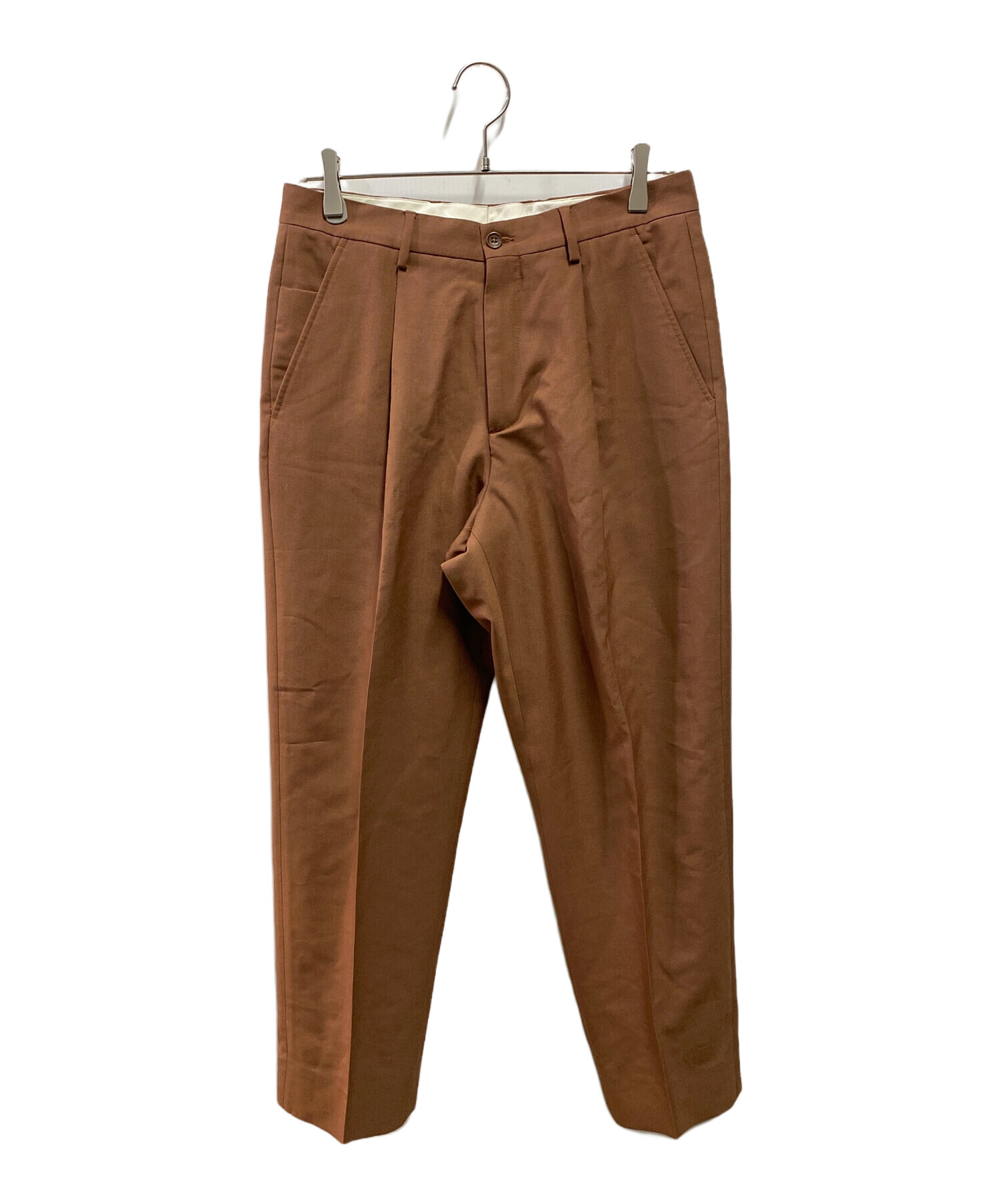 中古・古着通販】SUPREME (シュプリーム) 1タックスラックス ブラウン