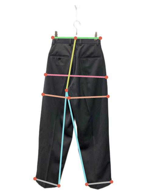 中古・古着通販】TTT MSW (ティー) 25SS スラックス グレー サイズ:S