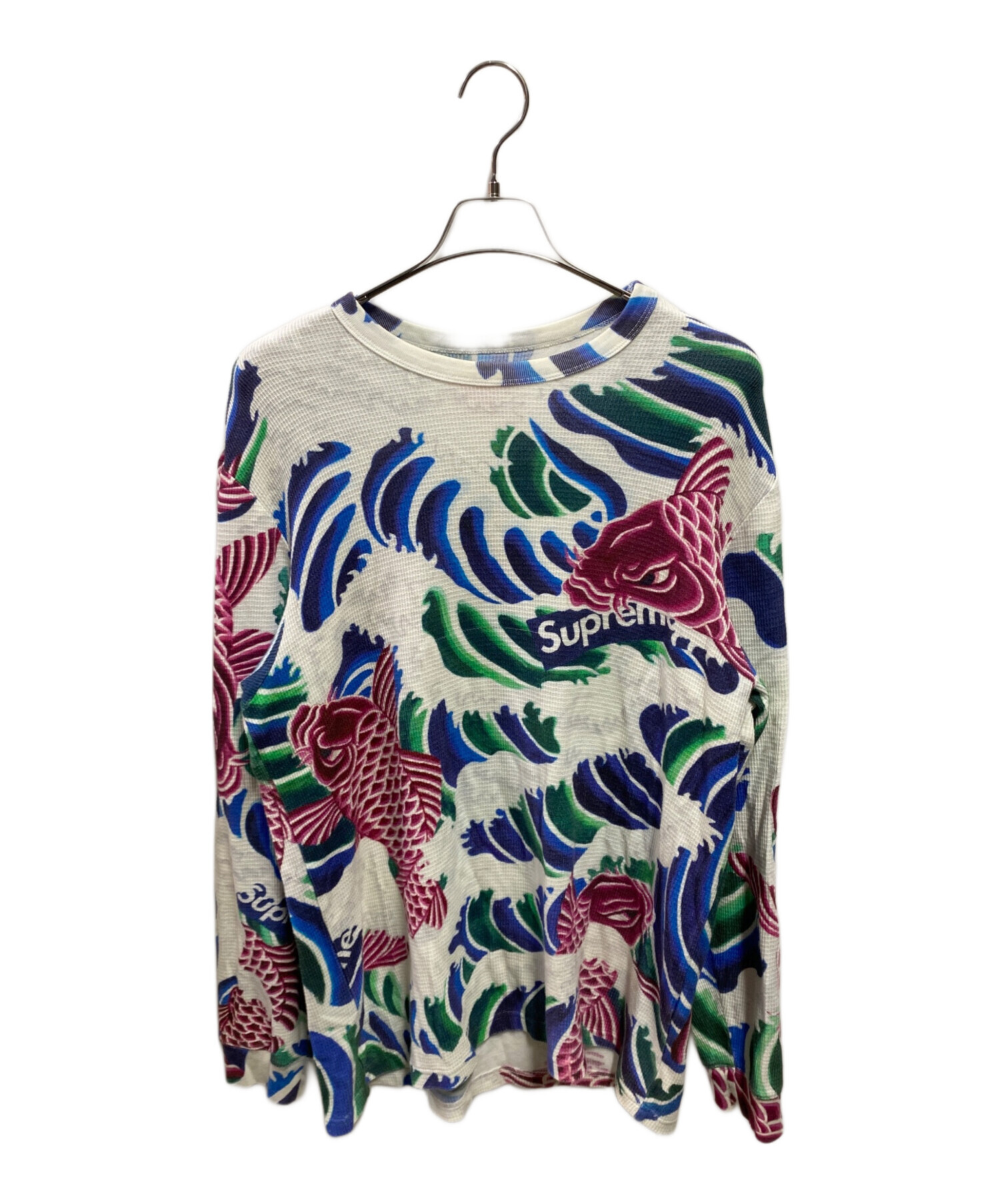 Supreme Waves L/S Top Sサイズ - 中古・古着通販SUPREME 