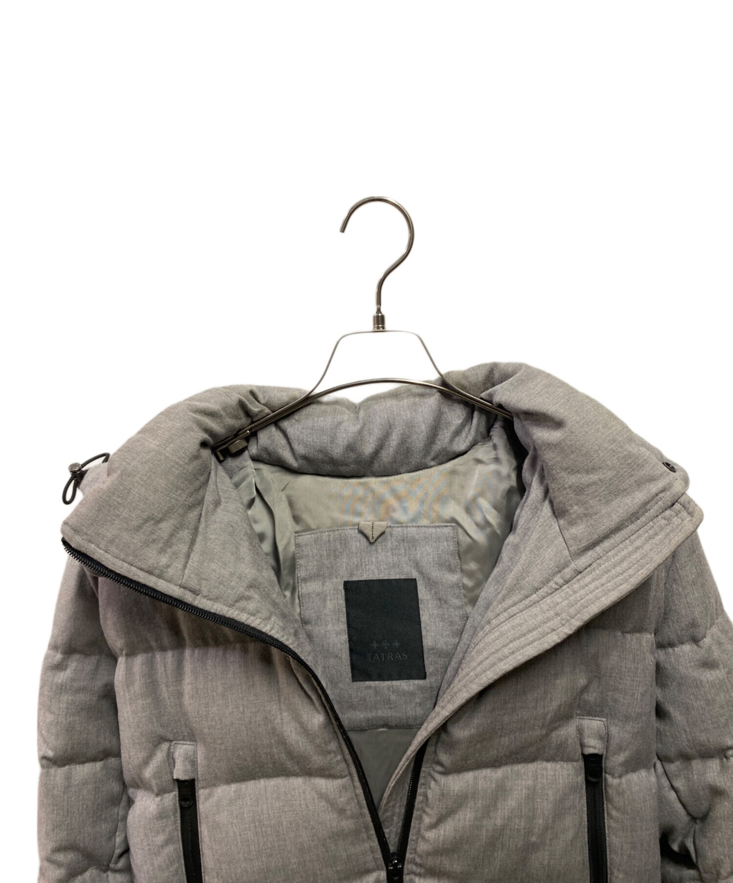 K*N様 TATRAS GIACINTO グレー　L 中古・古着通販】TATRAS (タトラス) GIACINTOダウンジャケット グレー