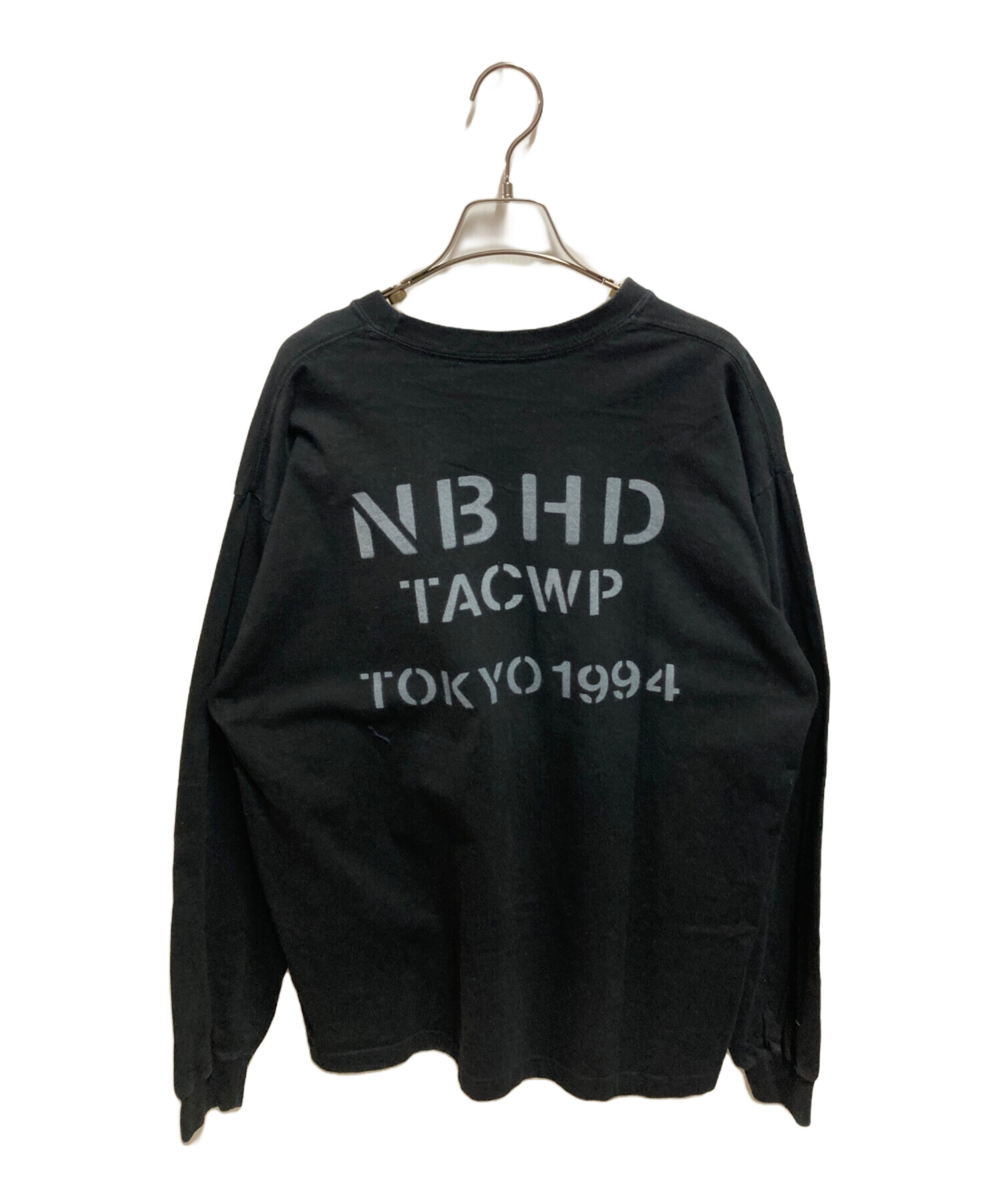 中古・古着通販】NEIGHBORHOOD (ネイバーフッド) Tシャツ ブラック 