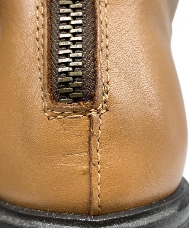 中古・古着通販】pas de calais (パドカレ) ジップロングブーツ