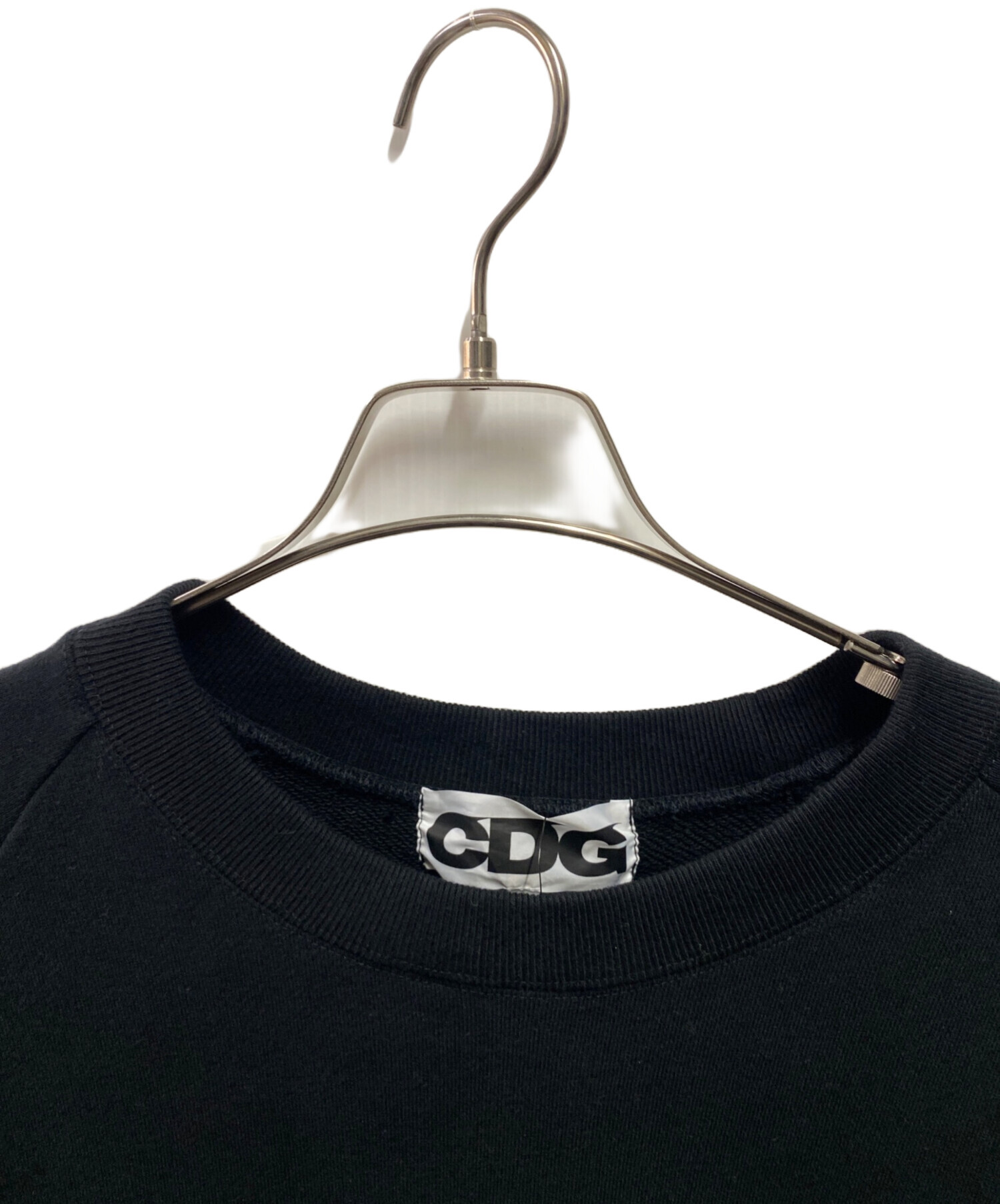 中古・古着通販】CDG (シーディージー) ロゴスウェット ブラック
