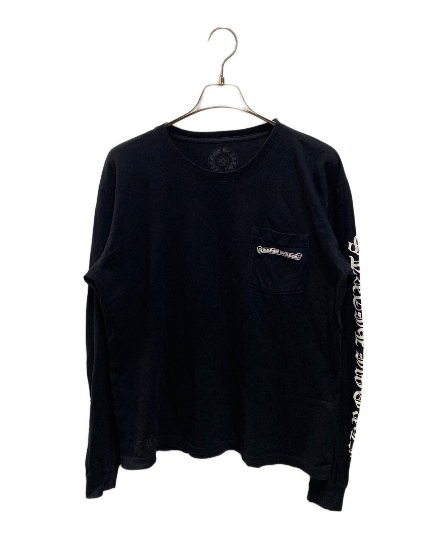 中古・古着通販】CHROME HEARTS (クロムハーツ) Back Scroll L/S Tee 