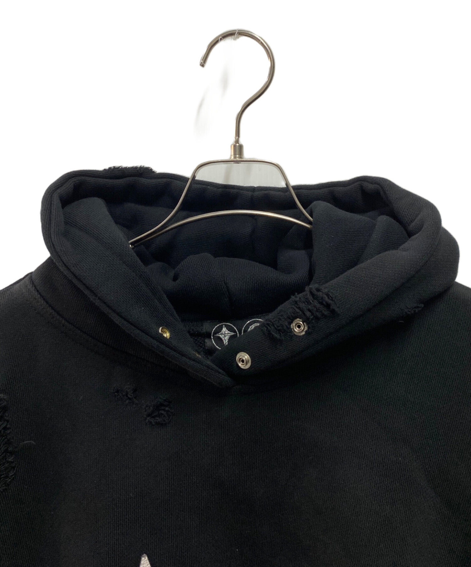 中古・古着通販】THUG CLUB (サグ クラブ) Rock Hoodie ブラック 