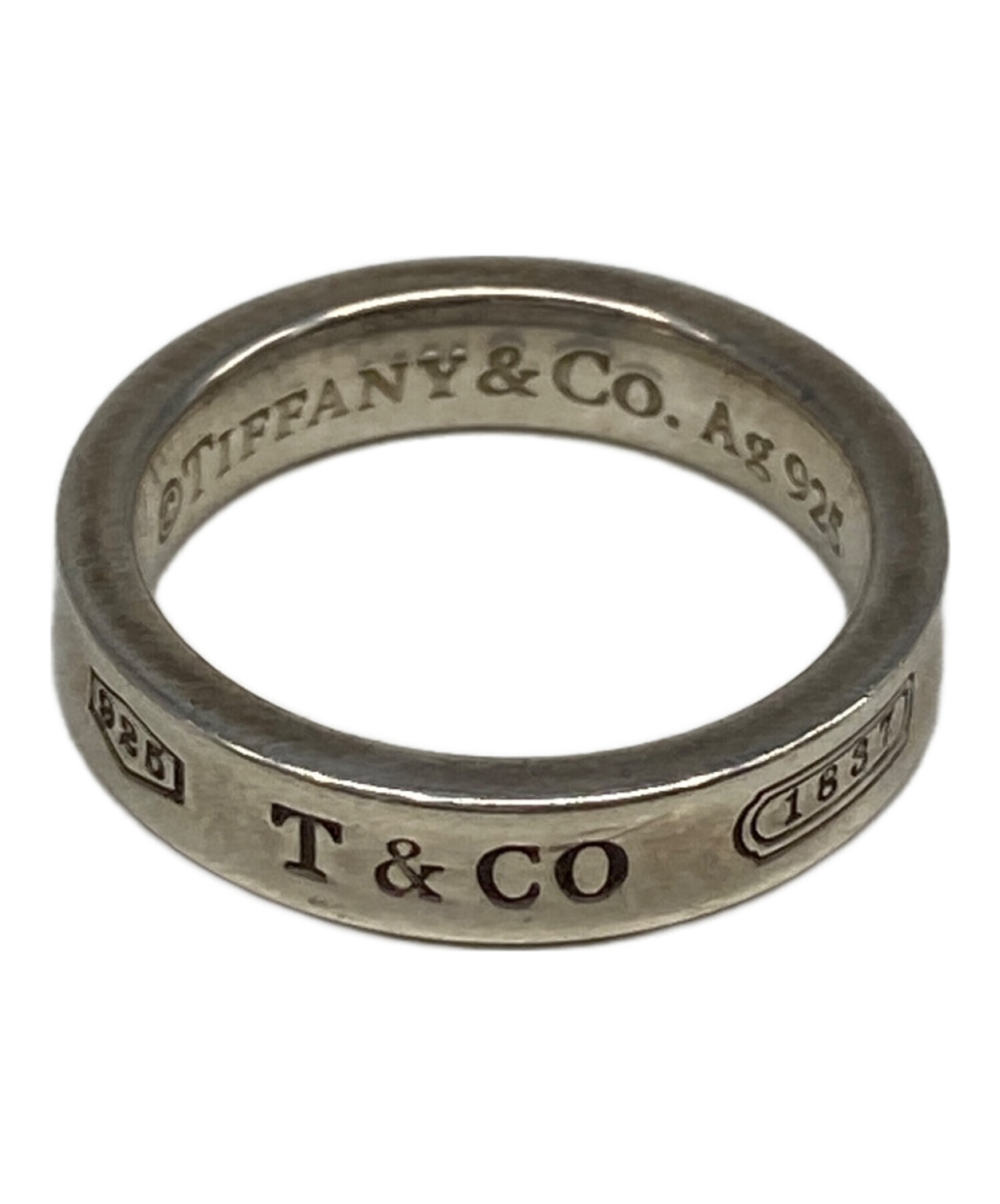 中古 TIFFANY ティファニー 1837 ナローリングシルバー925 #10 中古・古着通販】TIFFANY & Co. (ティファニー) 1837ナローリング